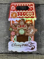 Figment Epcot Gingerbread Pin front
