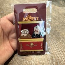 Disney WDI Waldorf and Statler The Muppet Show Pin front