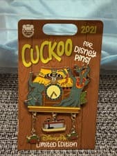 Disneyland Disney Cuckoo for Disney Clock Jungle Cruise Pin front