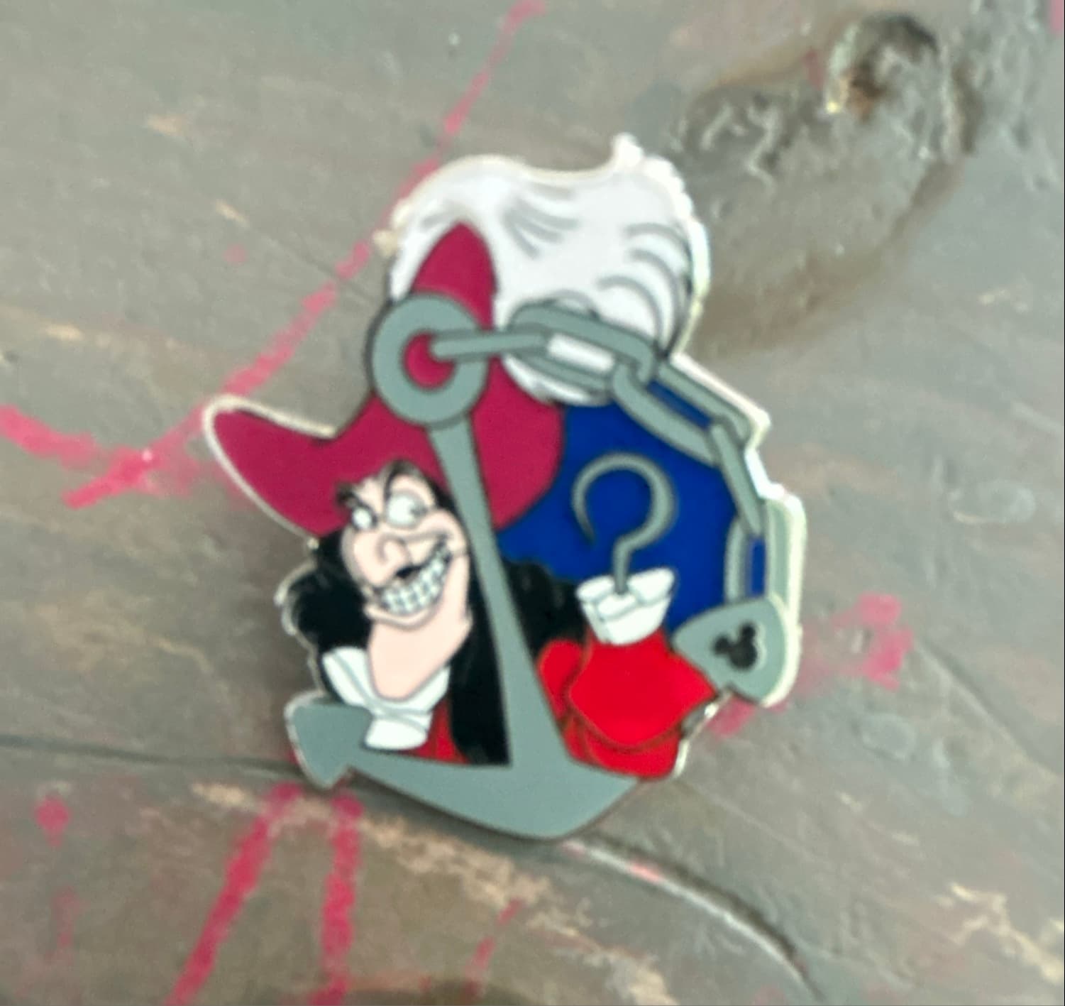 WDW - Hidden Mickey 2019 - Villains Captain Hook front