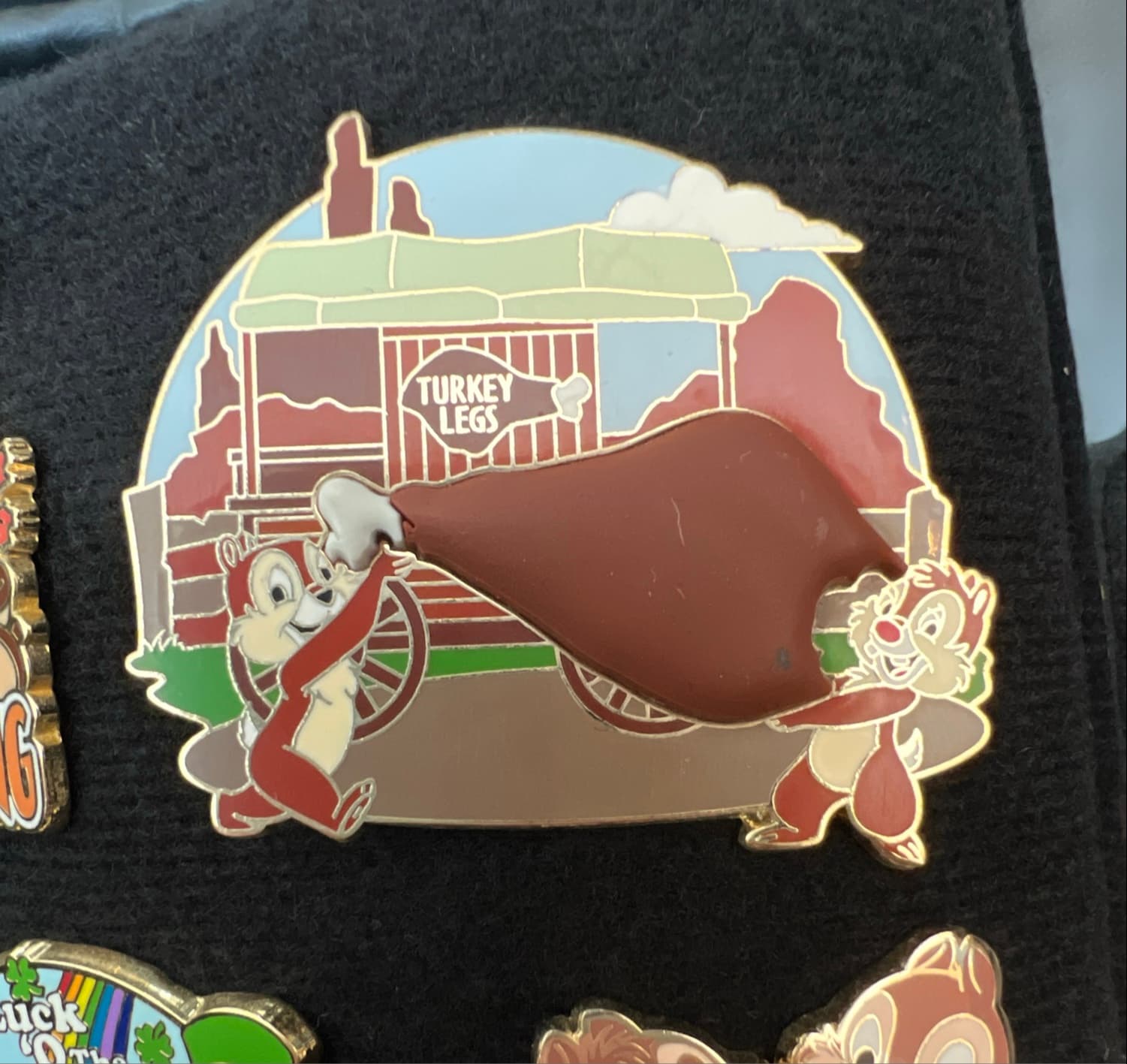 Chip & Dale Turkey Leg front