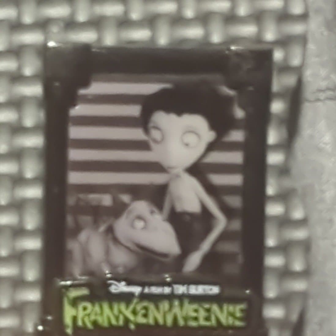 Frankenweenie Framed Logo Pin - Victor & Sparky front