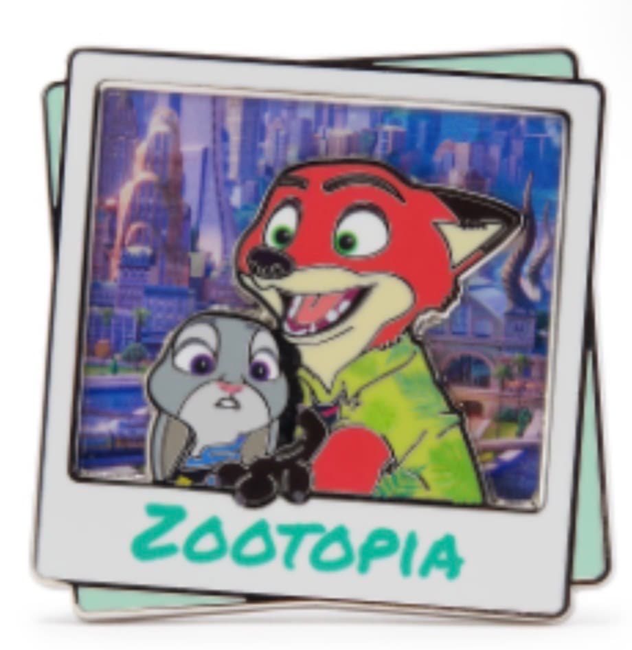 Judy Hopps and Nick Wilde Pin – Zootopia front