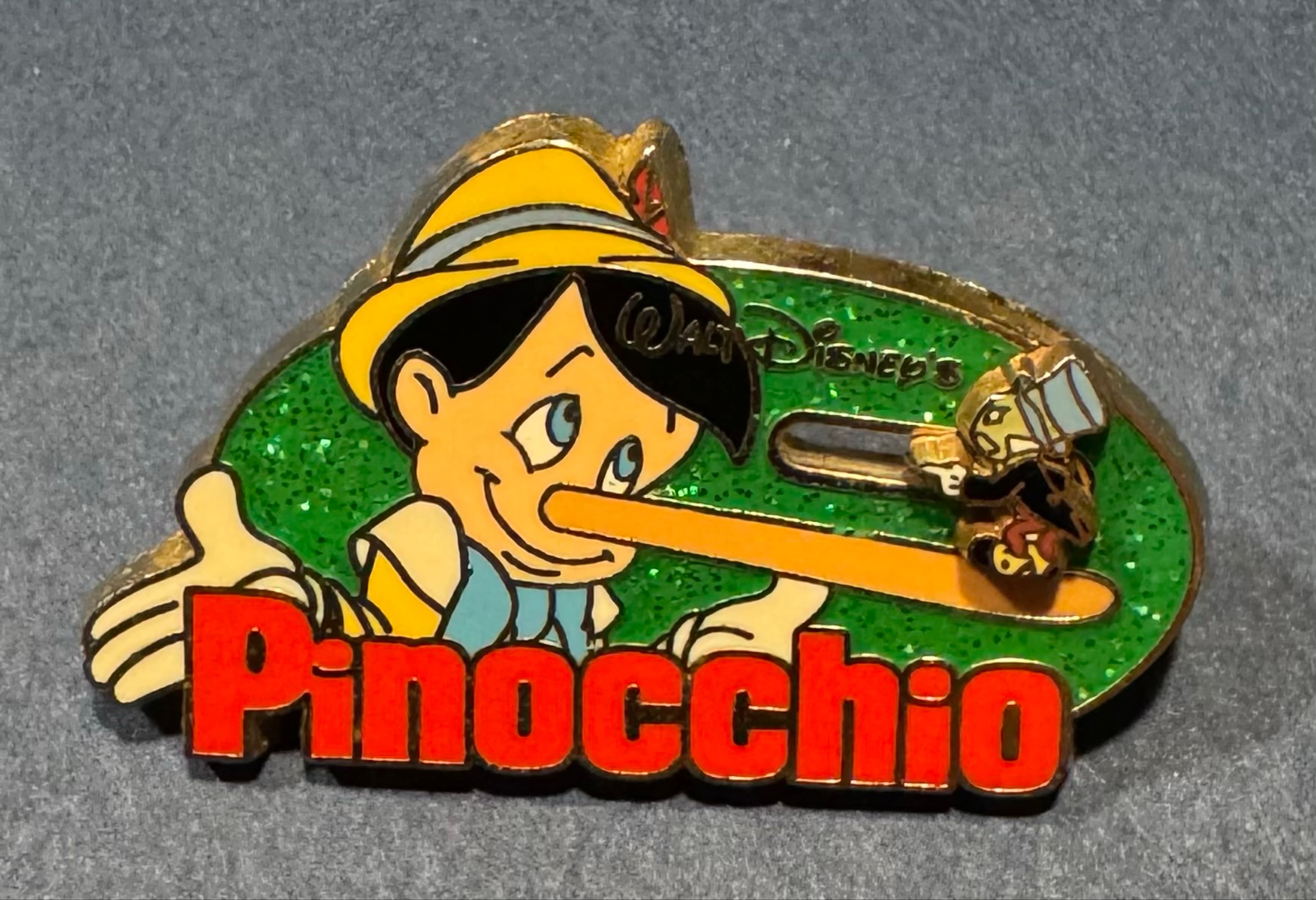 Pinocchio with Sliding Jiminy Cricket front