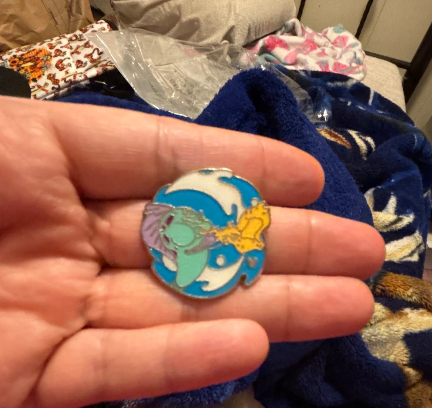 Unidentified Figment Pin front