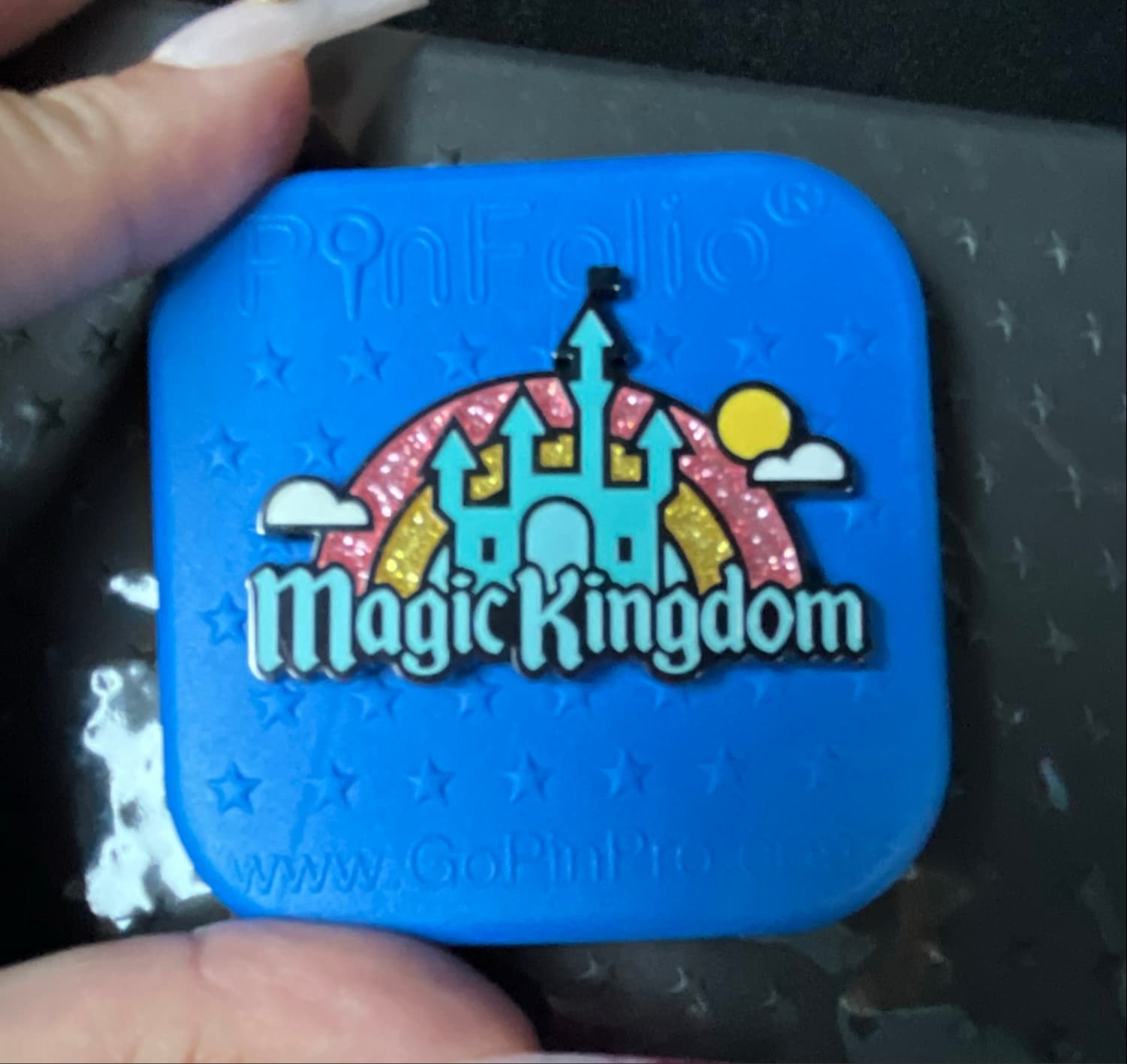 2026 Disney Parks Magic Kingdom Icon Pin front