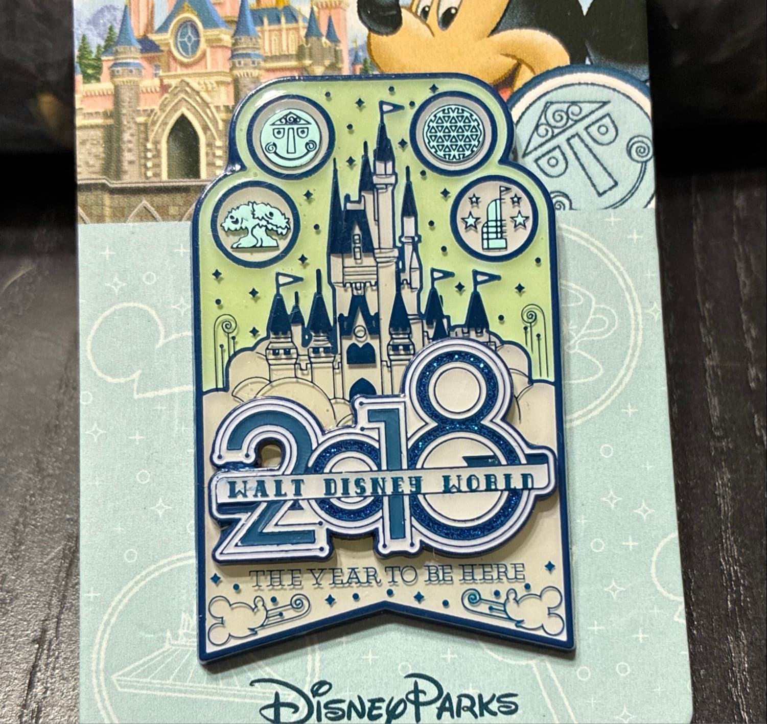 Cinderella Castle Logo - The Year to Be Here front