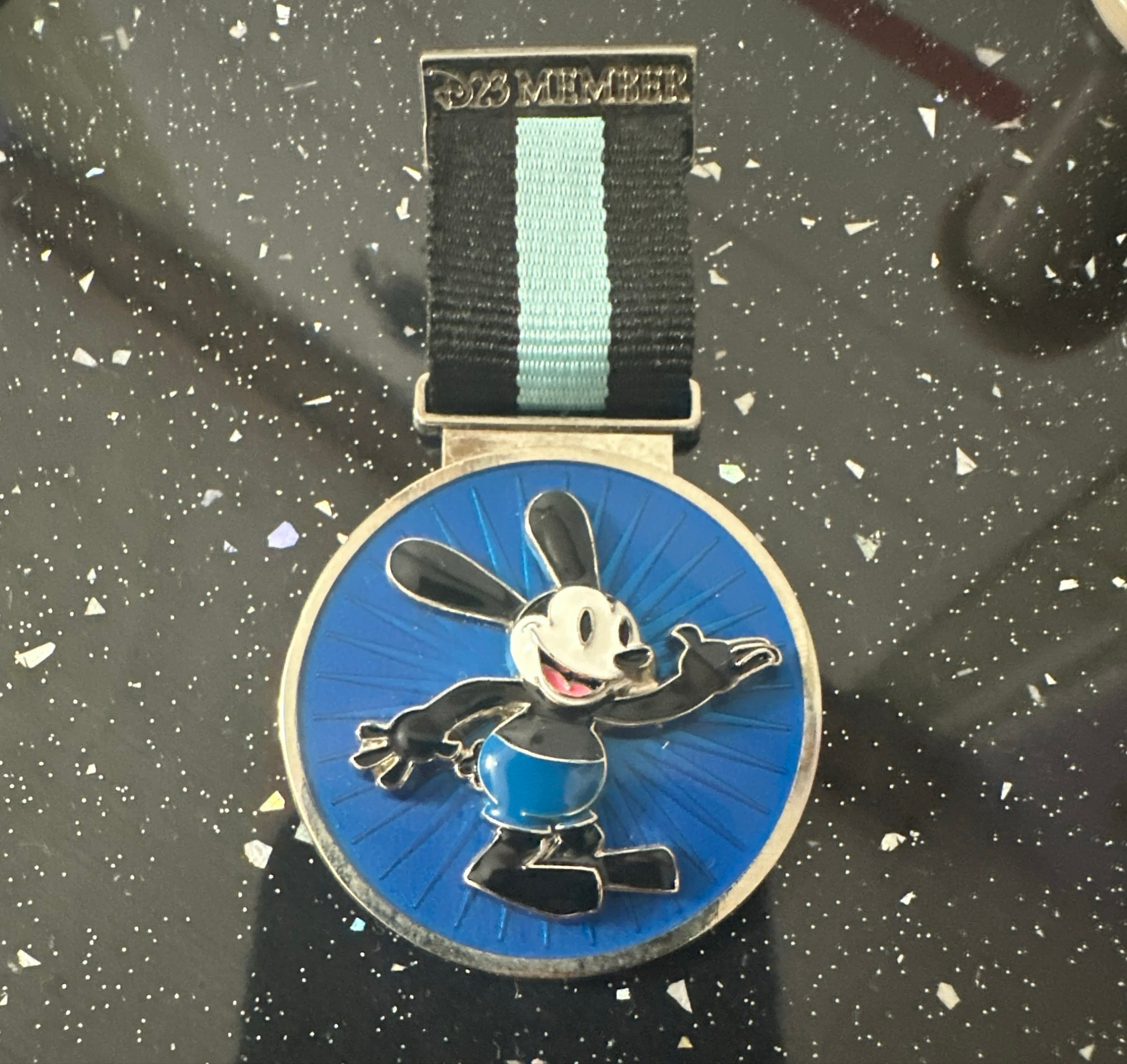 Oswald the Lucky Rabbit D23 Member Commemorative Collection Pin front