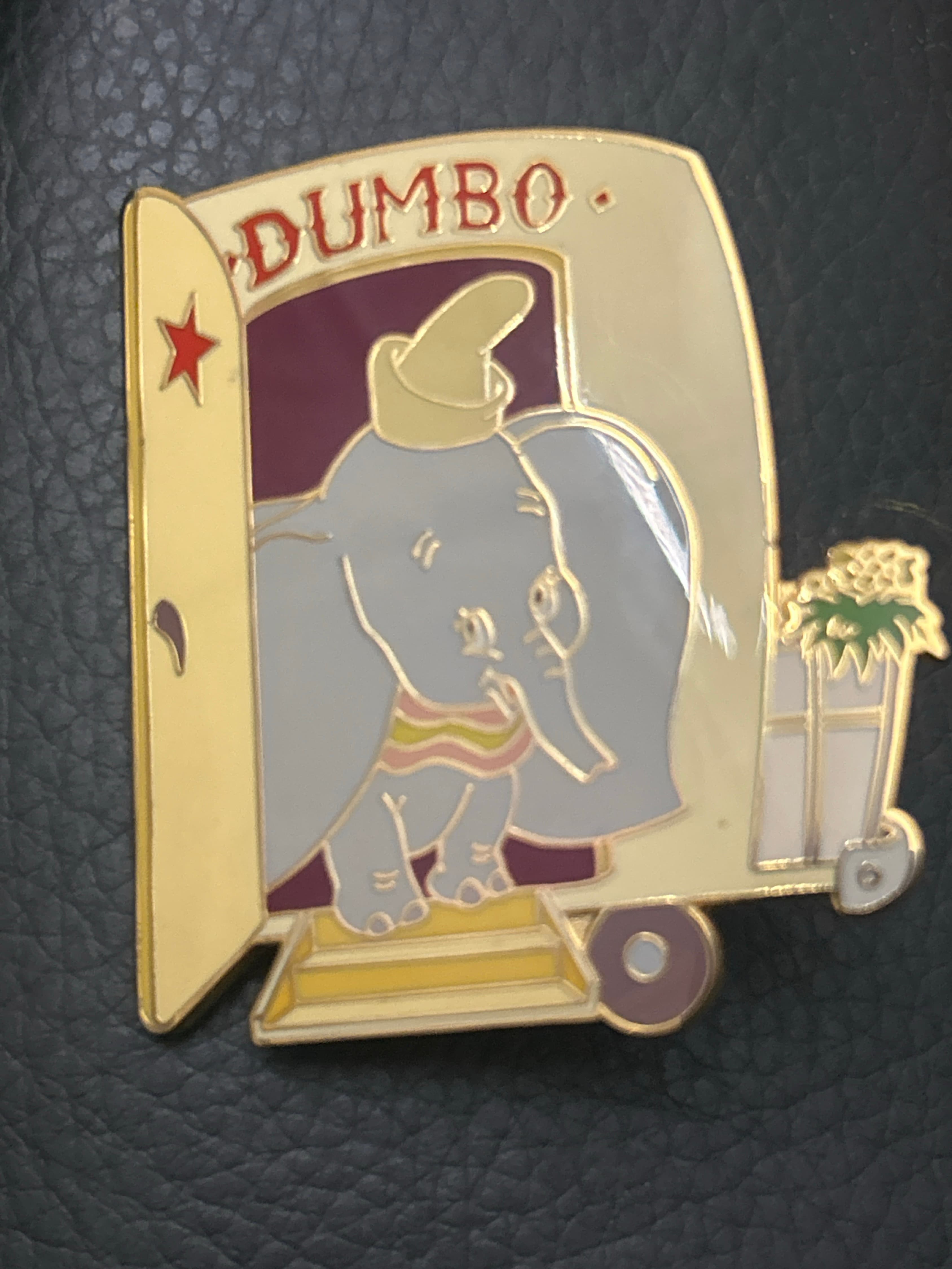 Dumbo in Circus Wagon front