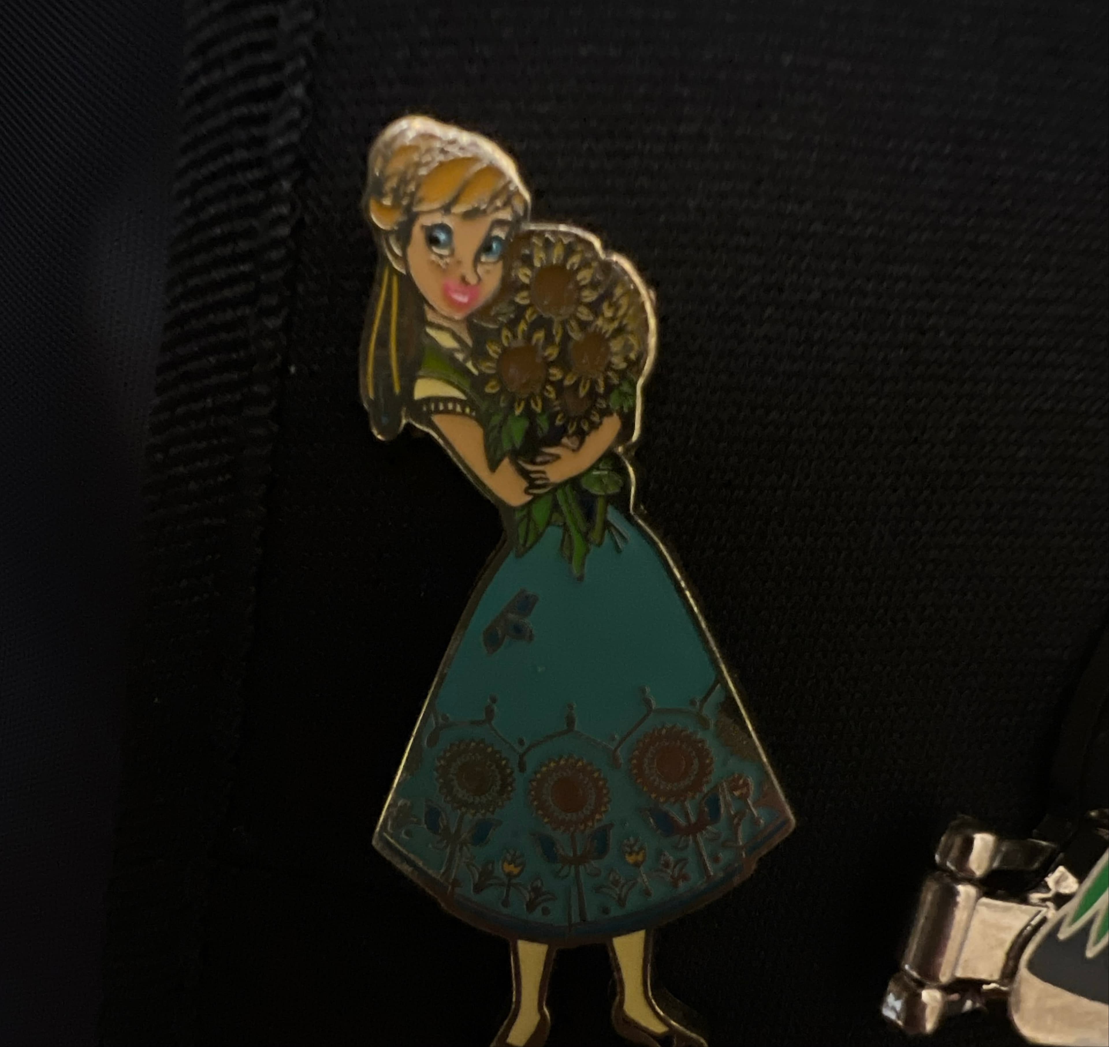 Princess Anna in Sunflower Dress - Frozen Fever - Disneyland Paris front