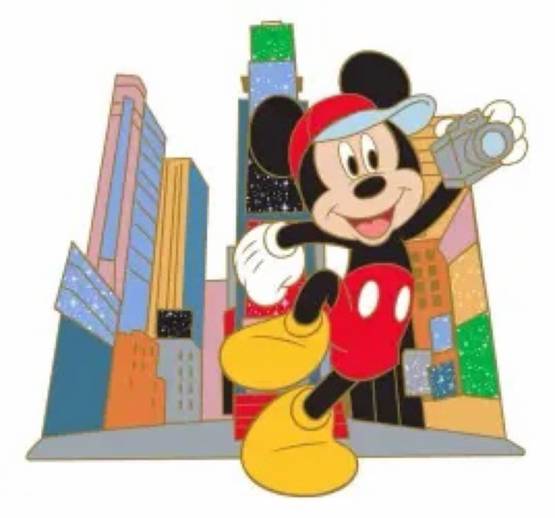 Mickey in Time Square front