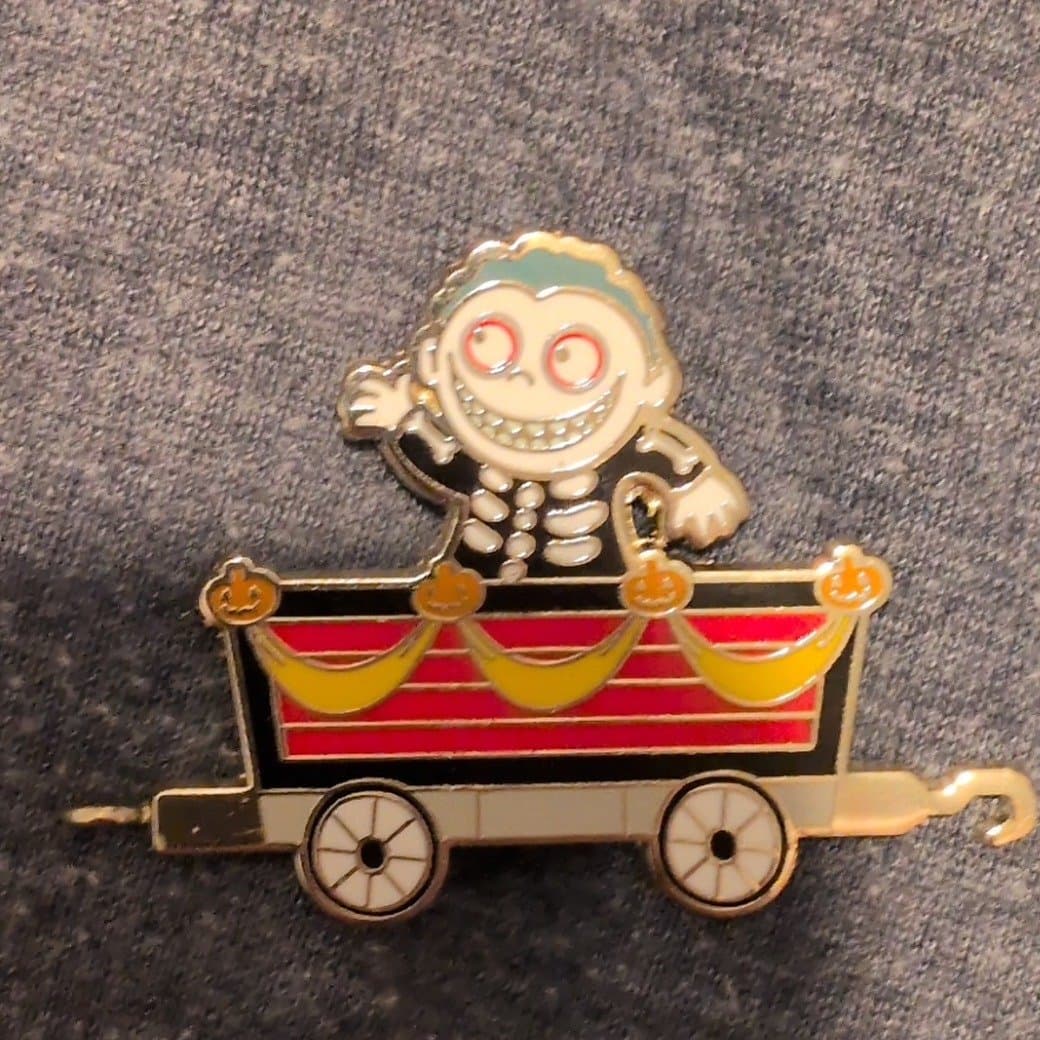 nightmare before Christmas train barrel front