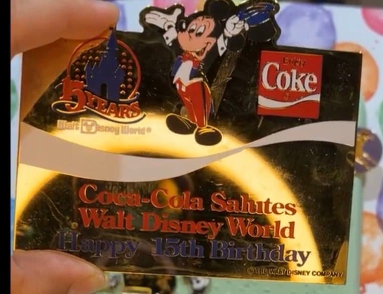 Coca-Cola Salutes Walt Disney World 15th Birthday Anniversary front
