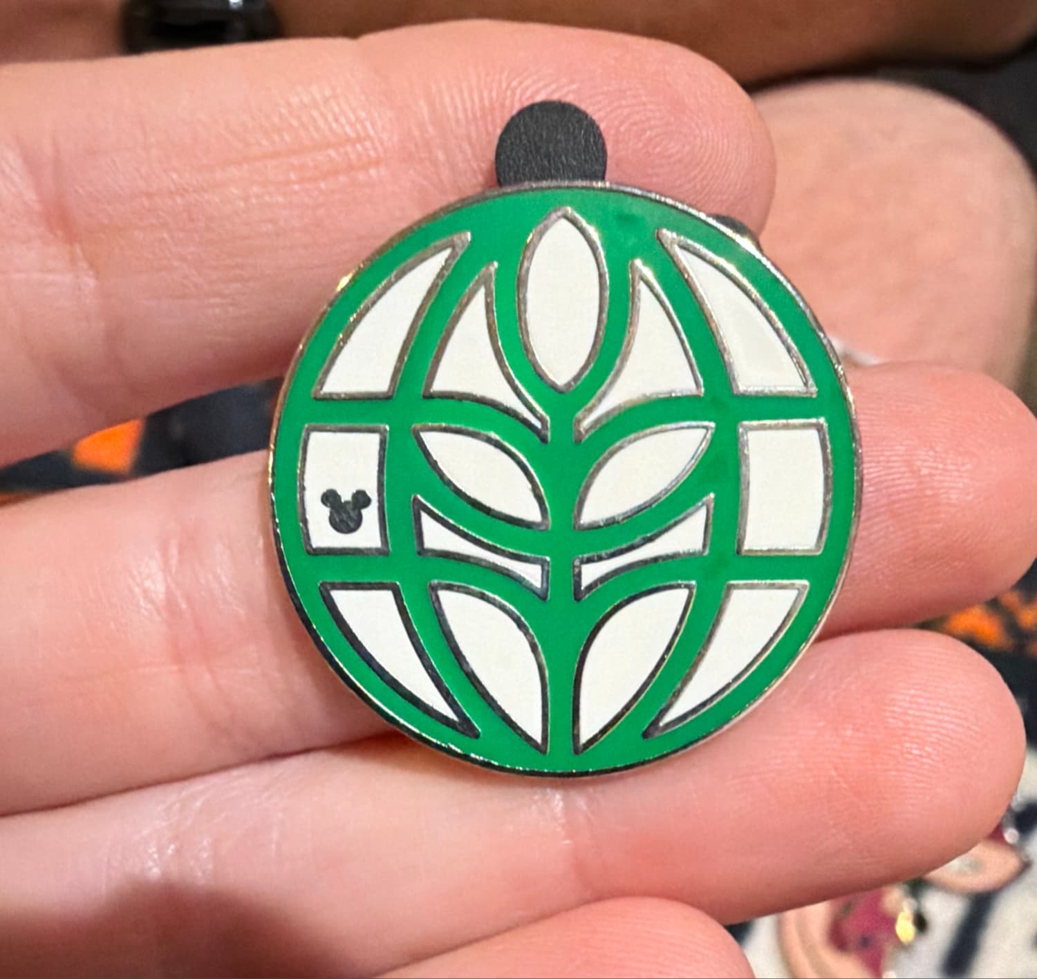 EPCOT Center Logos - The Land - Hidden Mickey front