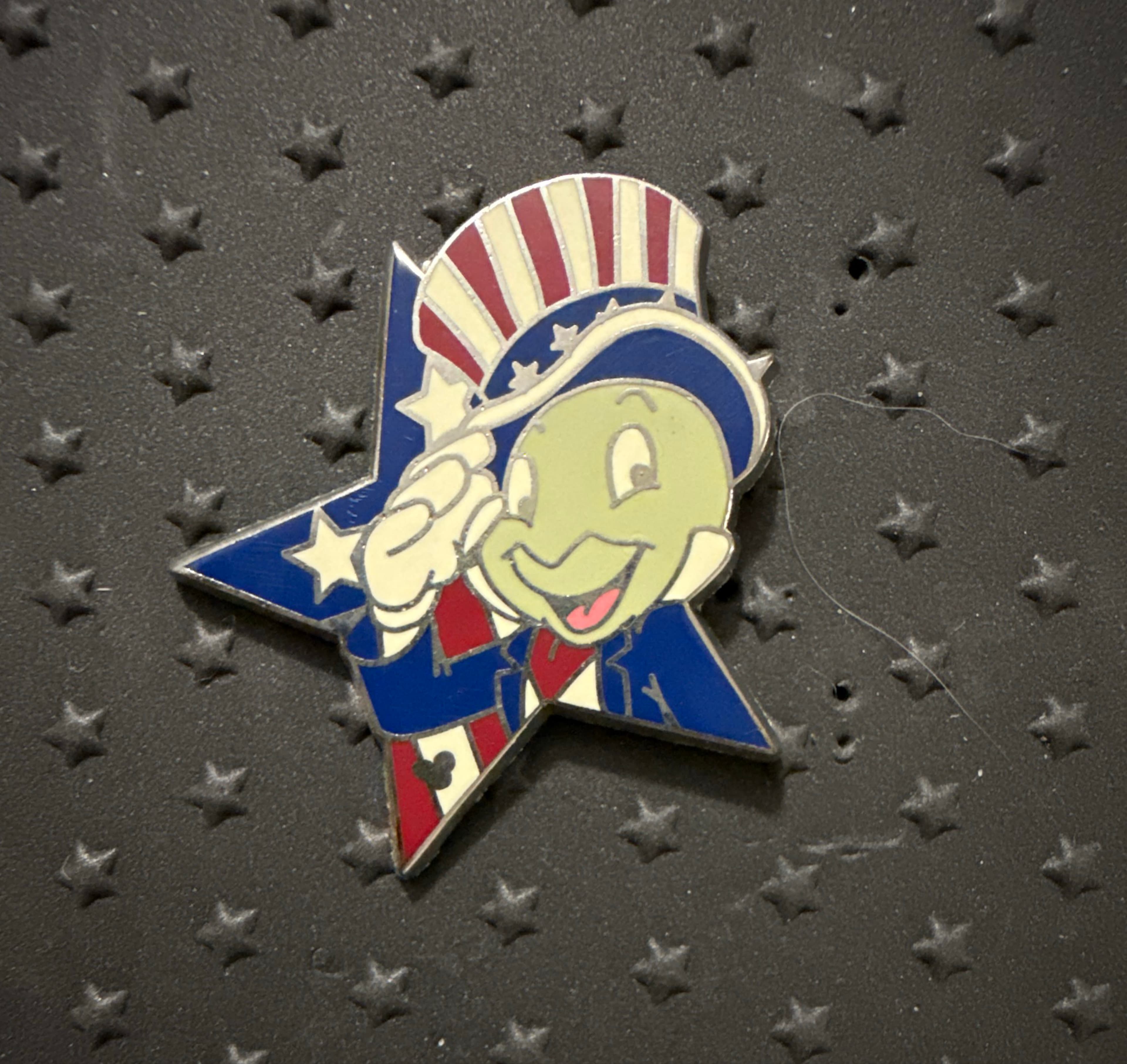 Jiminy Cricket - Patriotic Star Salute front
