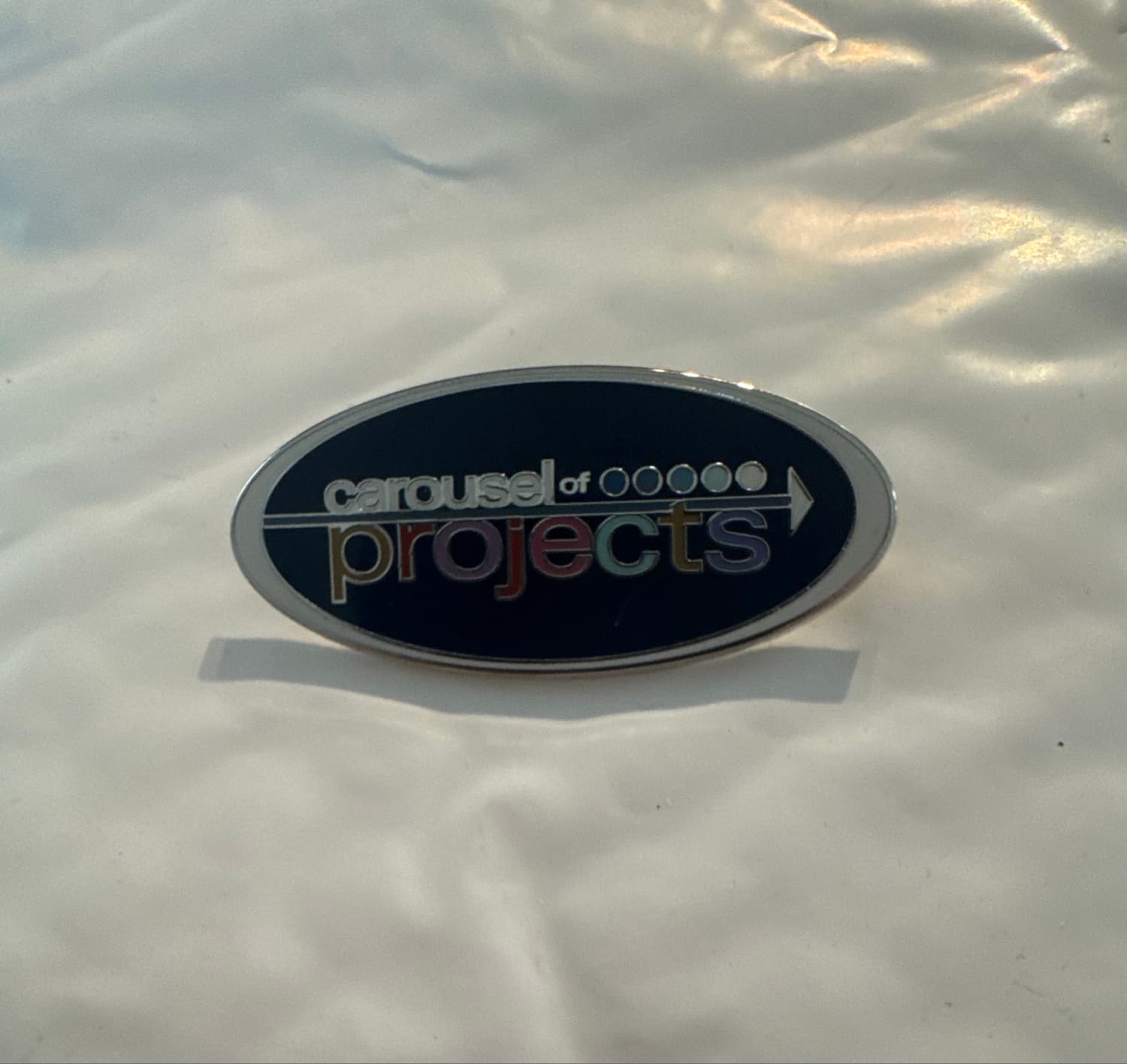 Carousel of Projects Oval Pin - Walt Disney Imagineering D23 Expo front