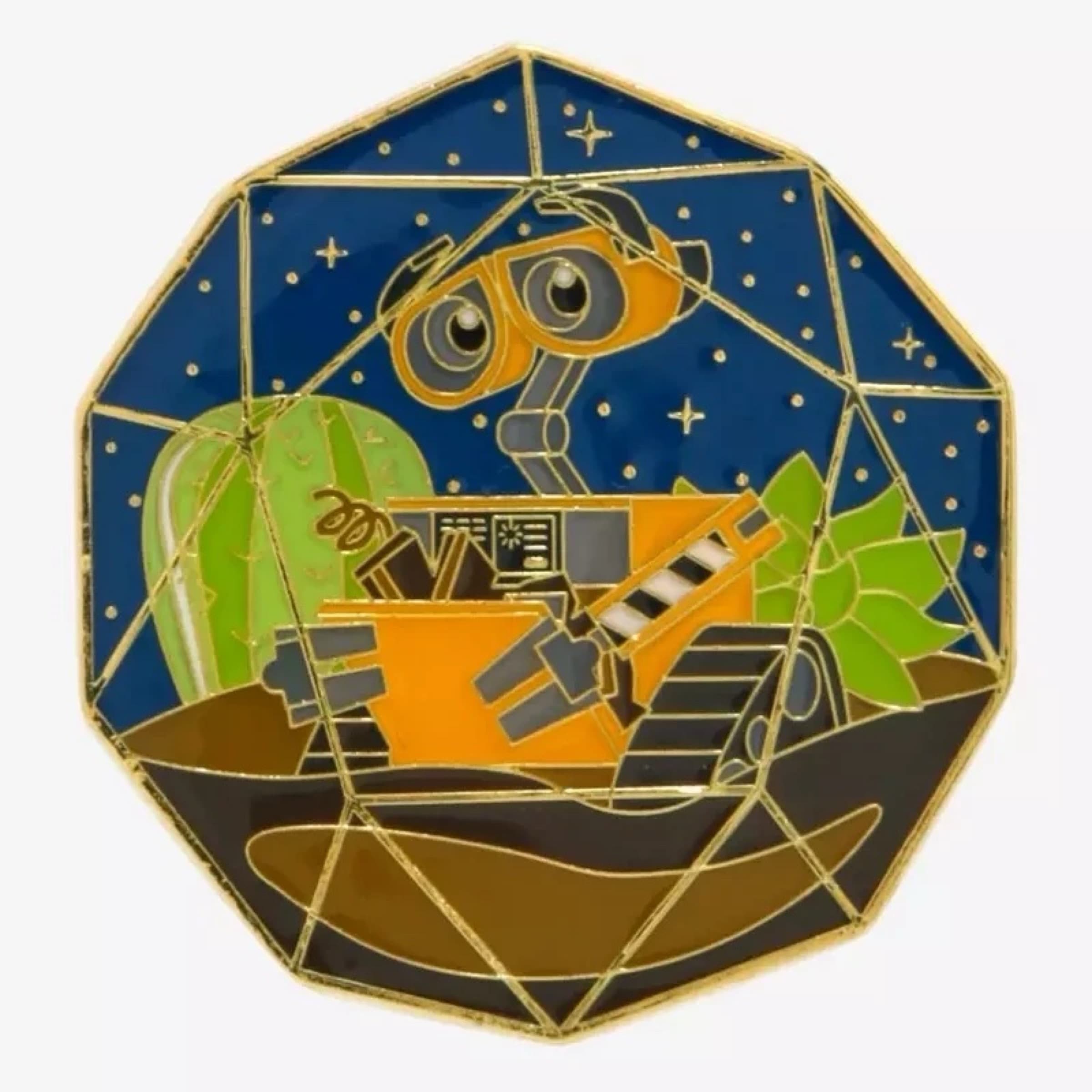 WALL-E in Terrarium front