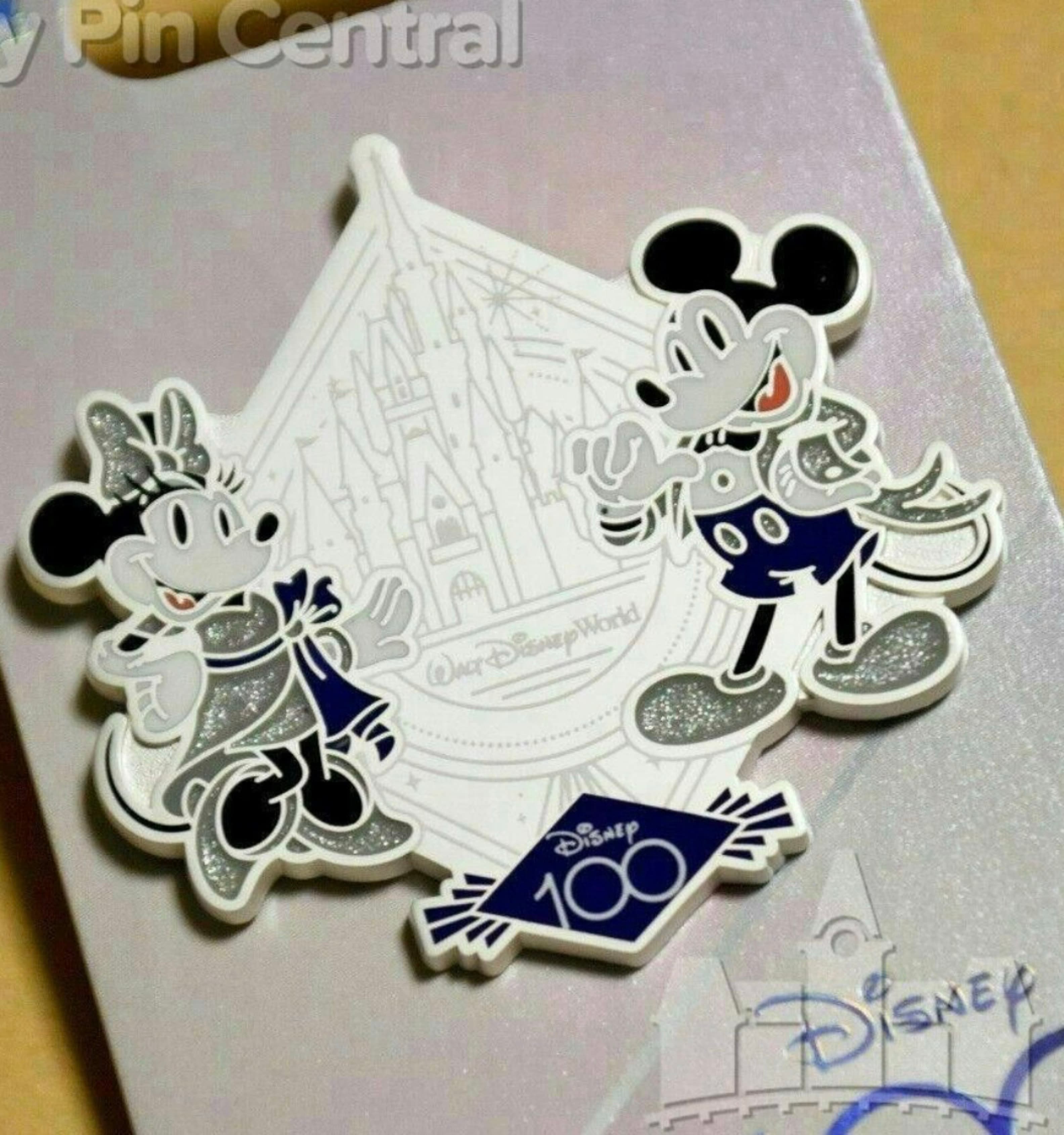 Mickey & Minnie with Cinderella Castle front