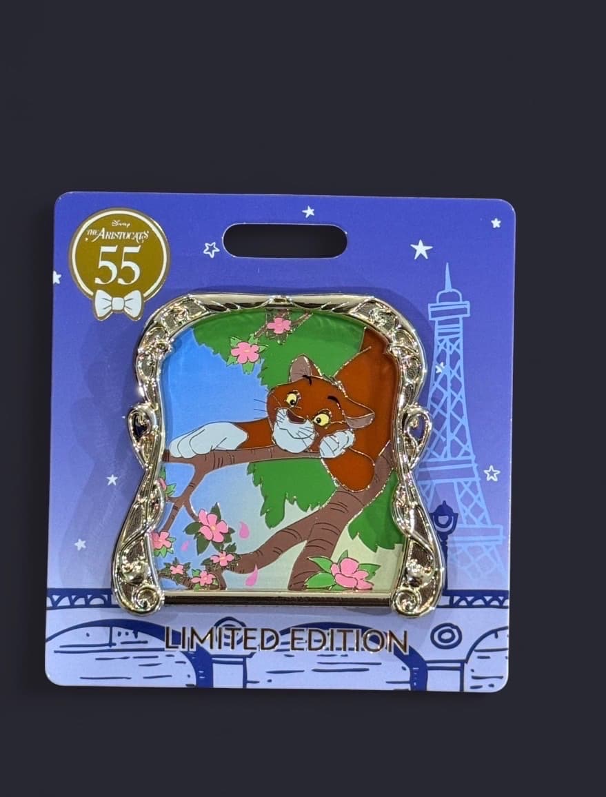 Thomas O'Malley 55th Anniversary Pin MOG Thomas O'Malley front