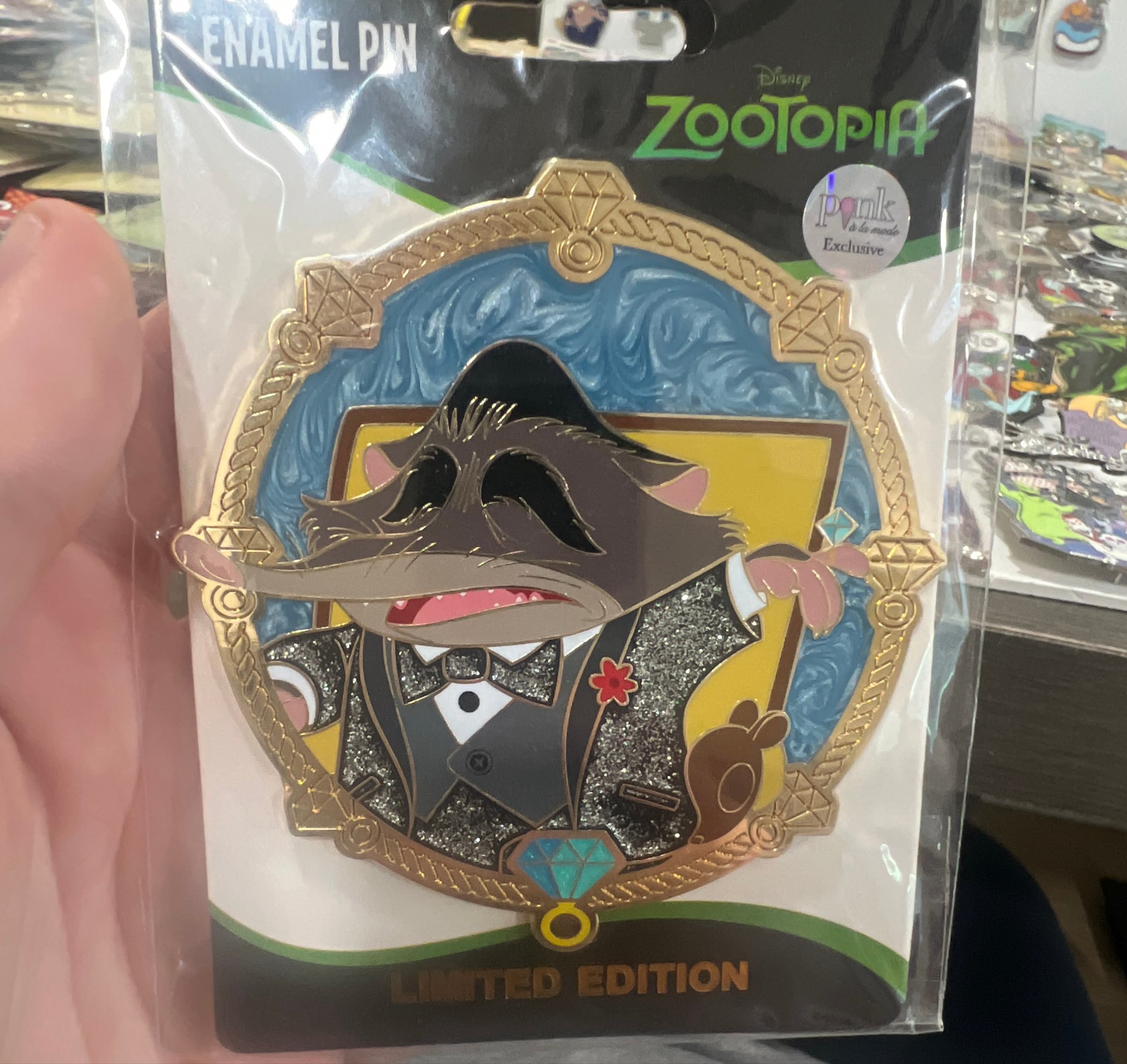 Pink A La Mode (PALM) - Disney Iconic Series: Zootopia - Mr. Big front