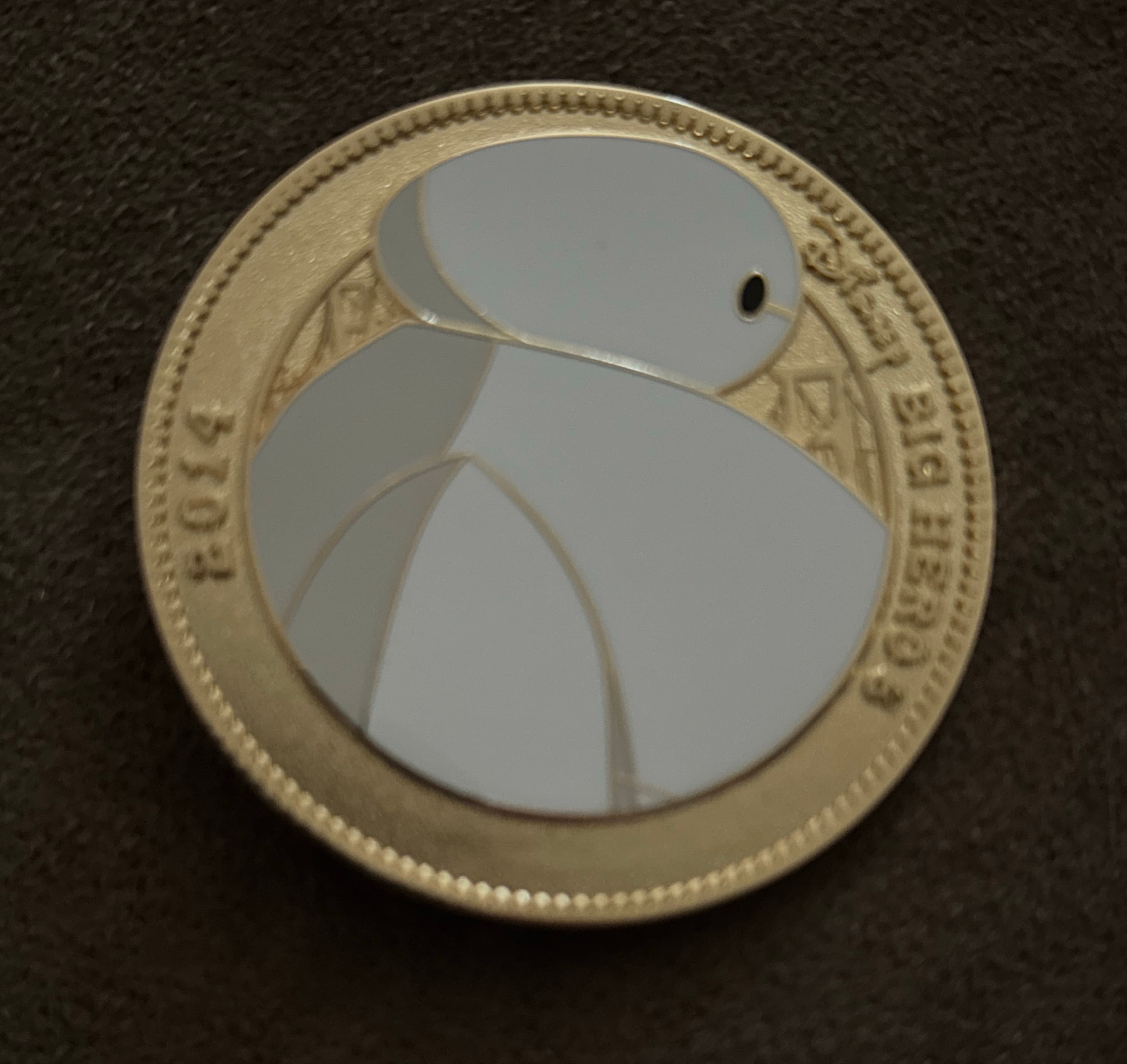 Baymax - Golden Character Coin Series (Wave 7) front