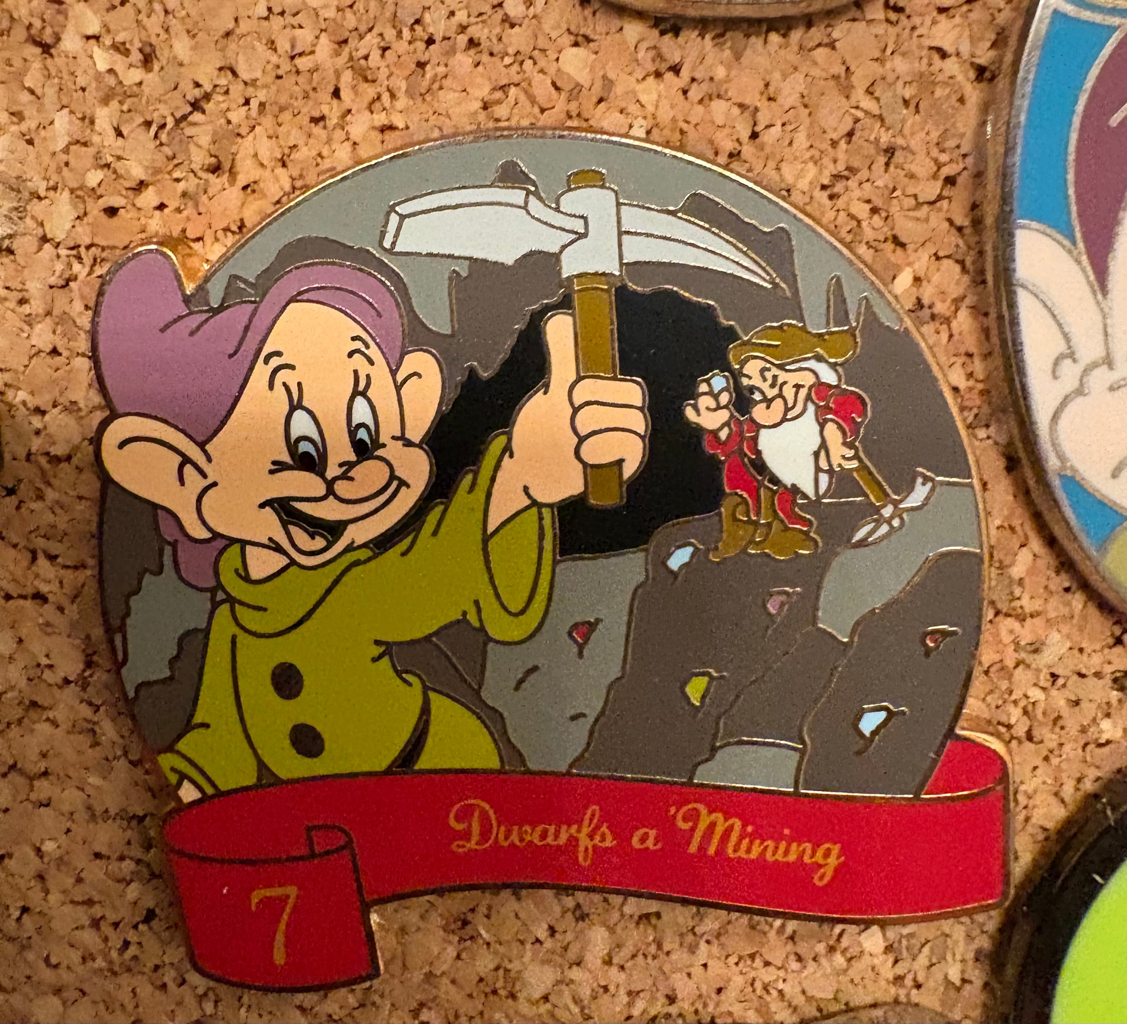 Dopey 7 Dwarfs 'a Mining - 12 Days of Christmas front