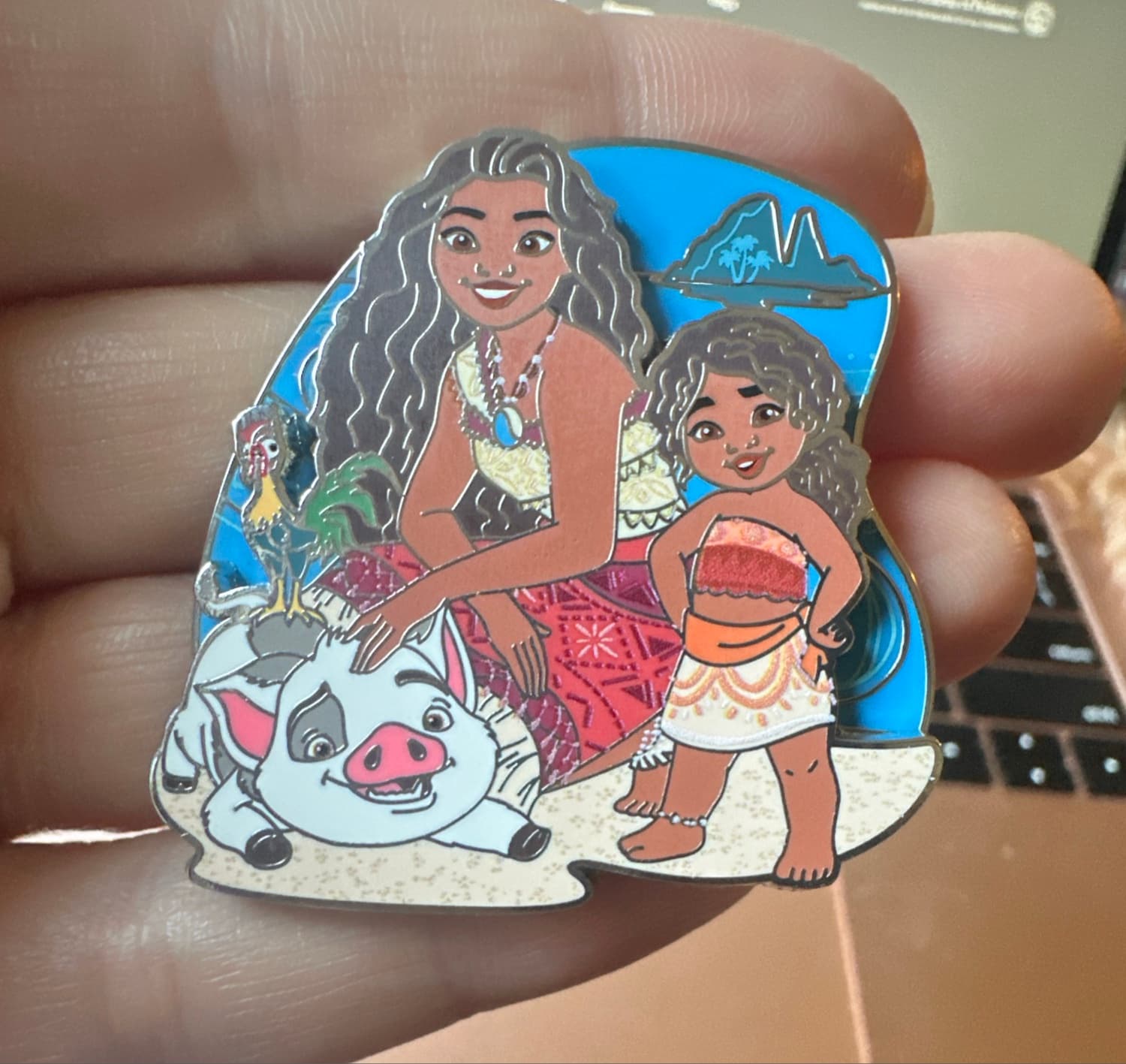 Moana and sister front