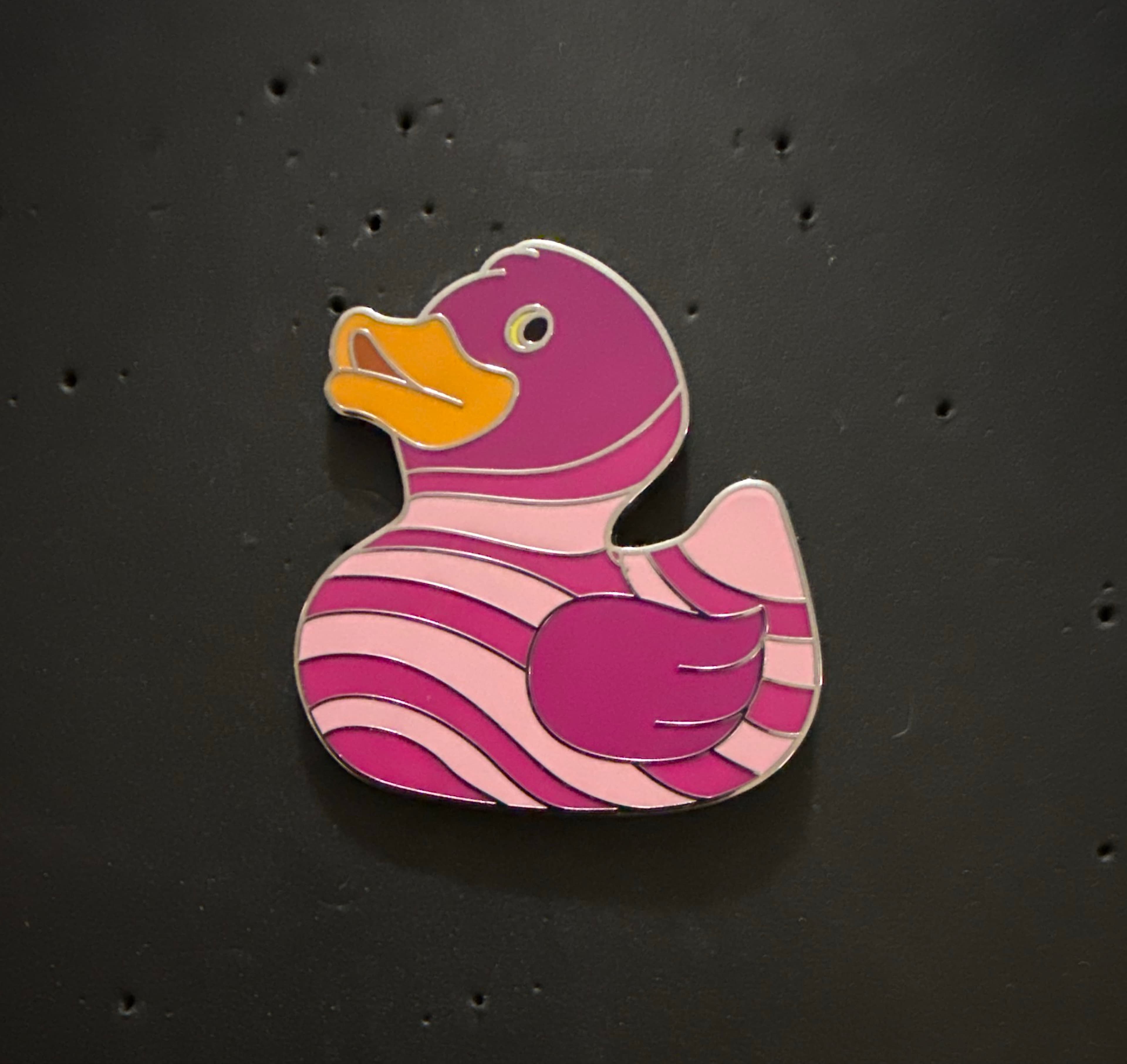 Cheshire Cat - Ducks of Disney Mystery Pin front