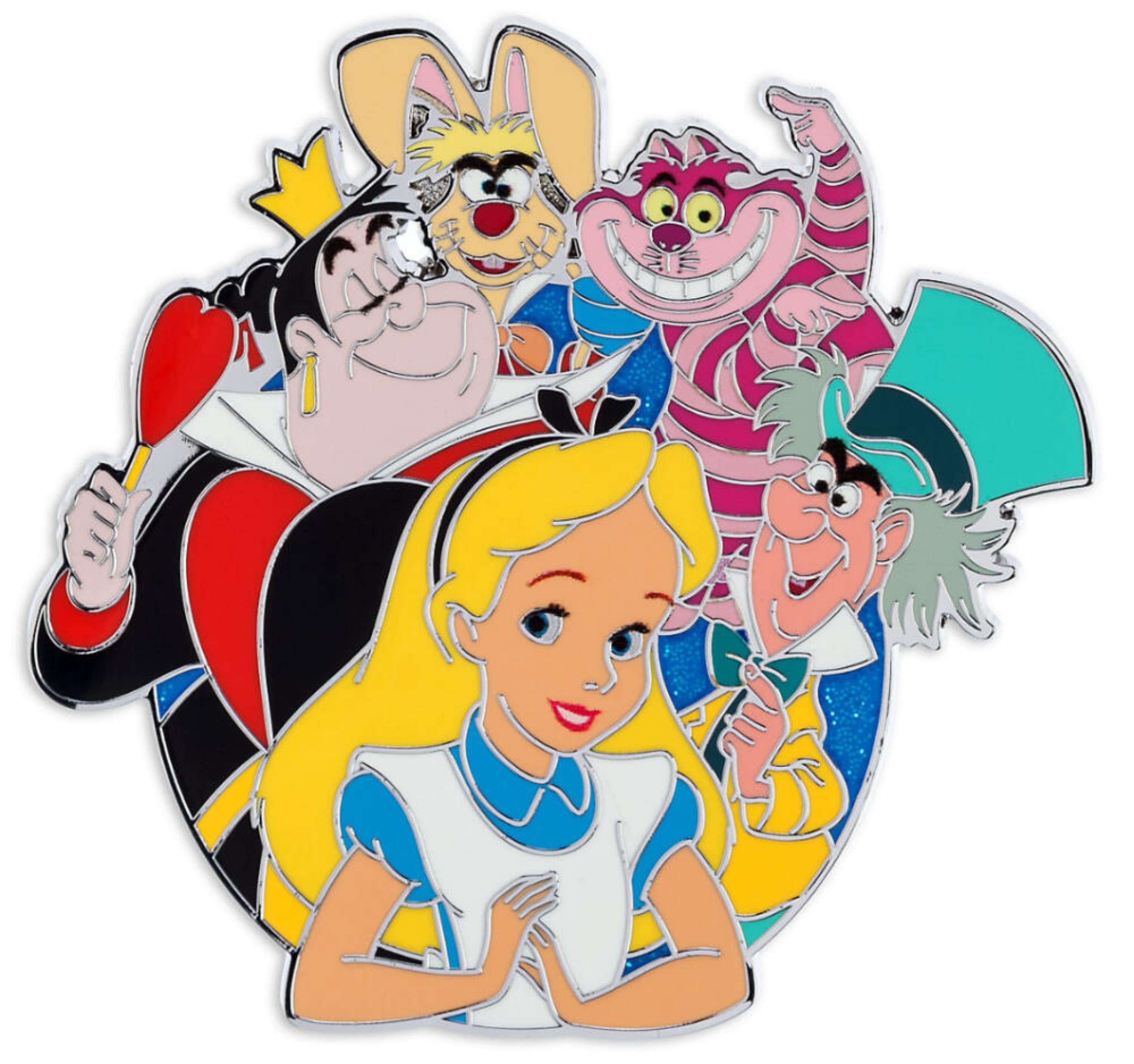 Alice in Wonderland Character Cluster front