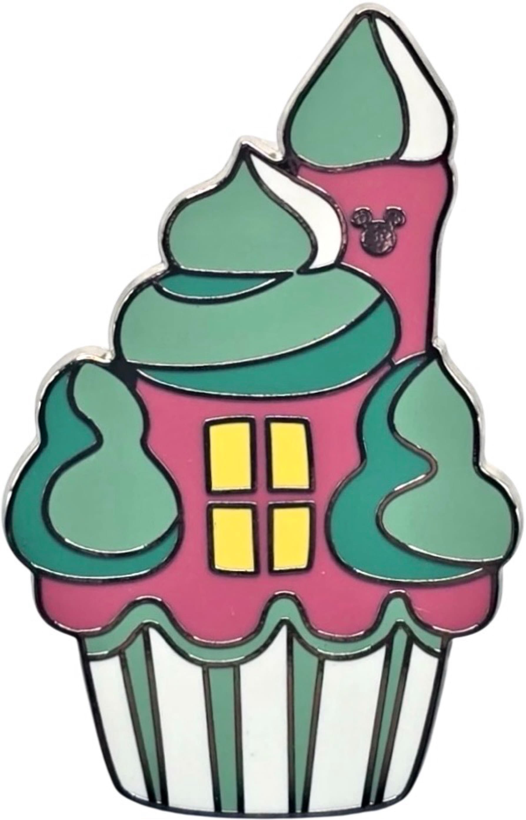 Cinderella Castle Cupcake front