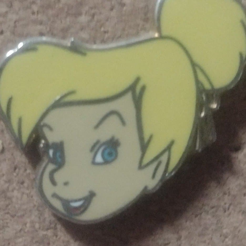 Tinker Bell Head Smiling Face front