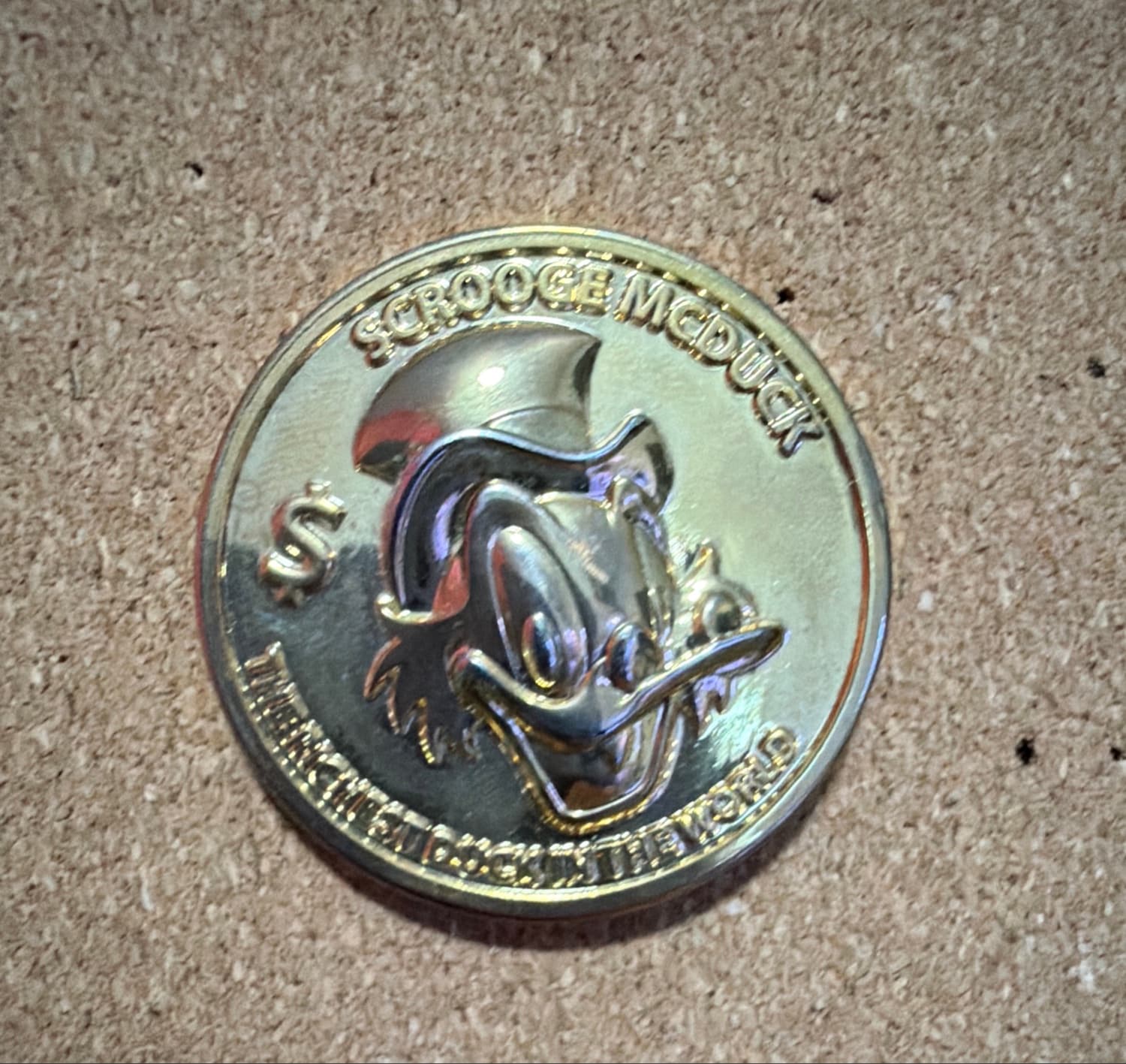 Scrooge McDuck - The Richest Duck in the World Coin front