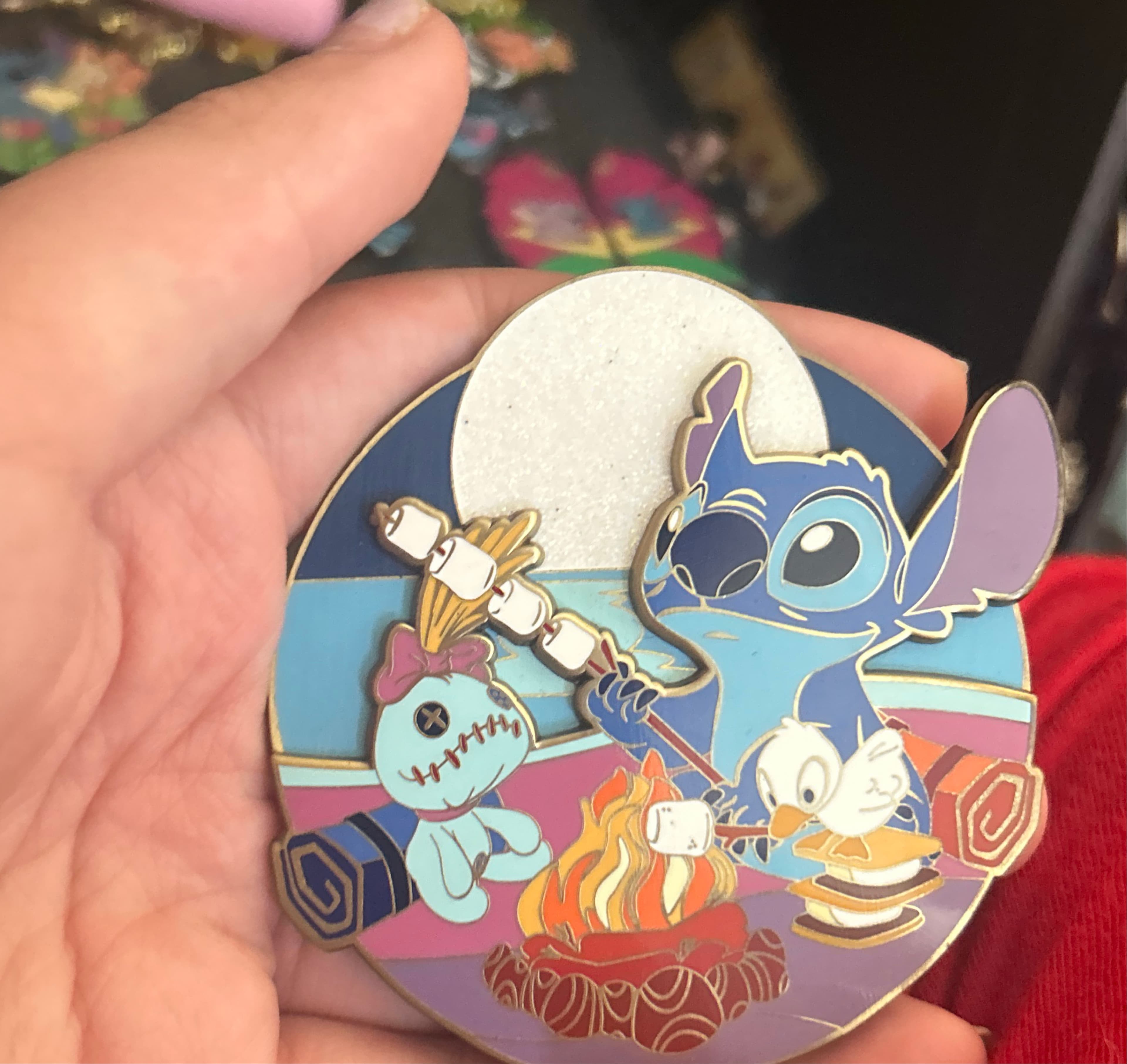 Stitch camping with scrump front