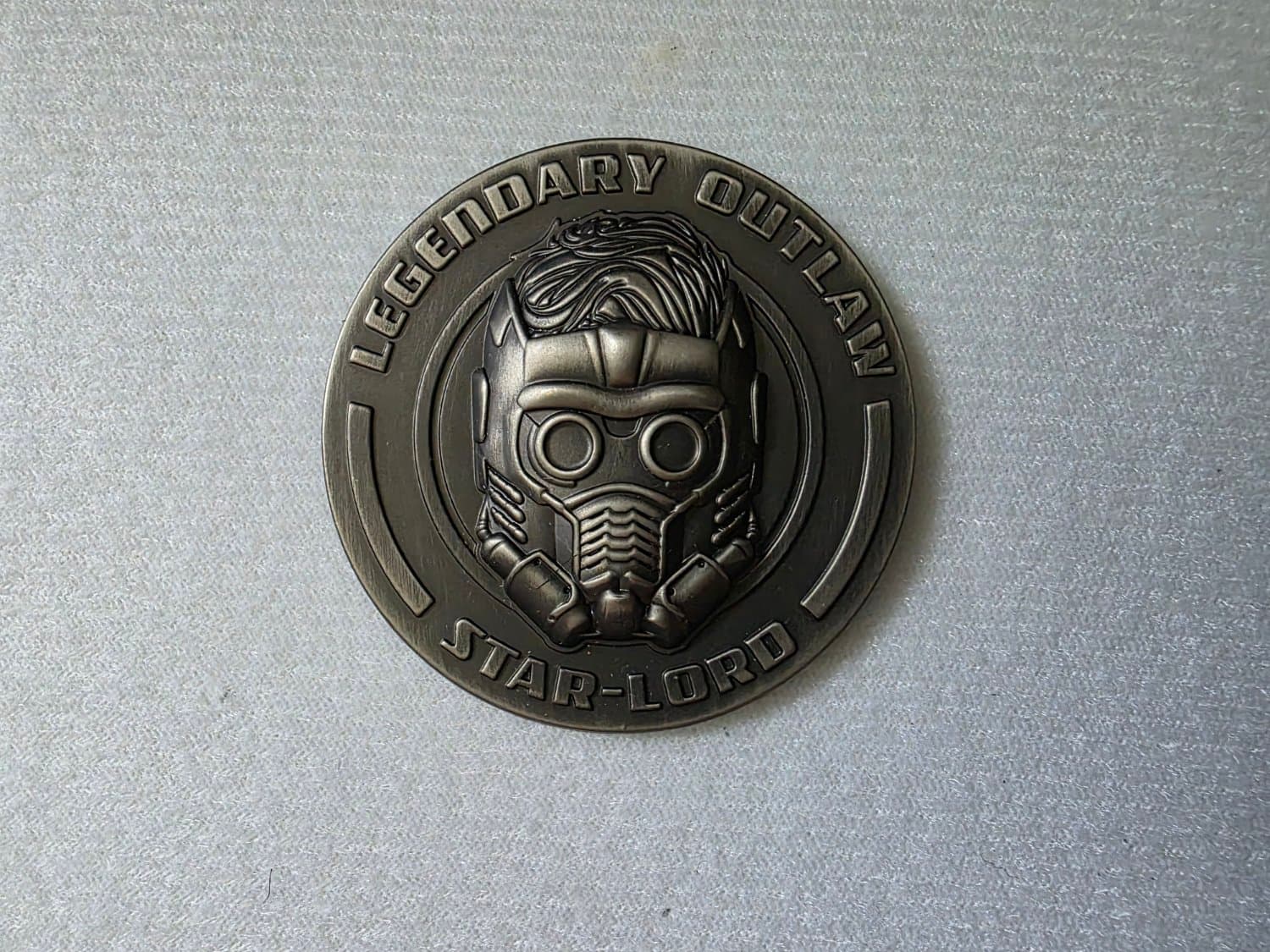 Star-Lord Sculptured Pin front
