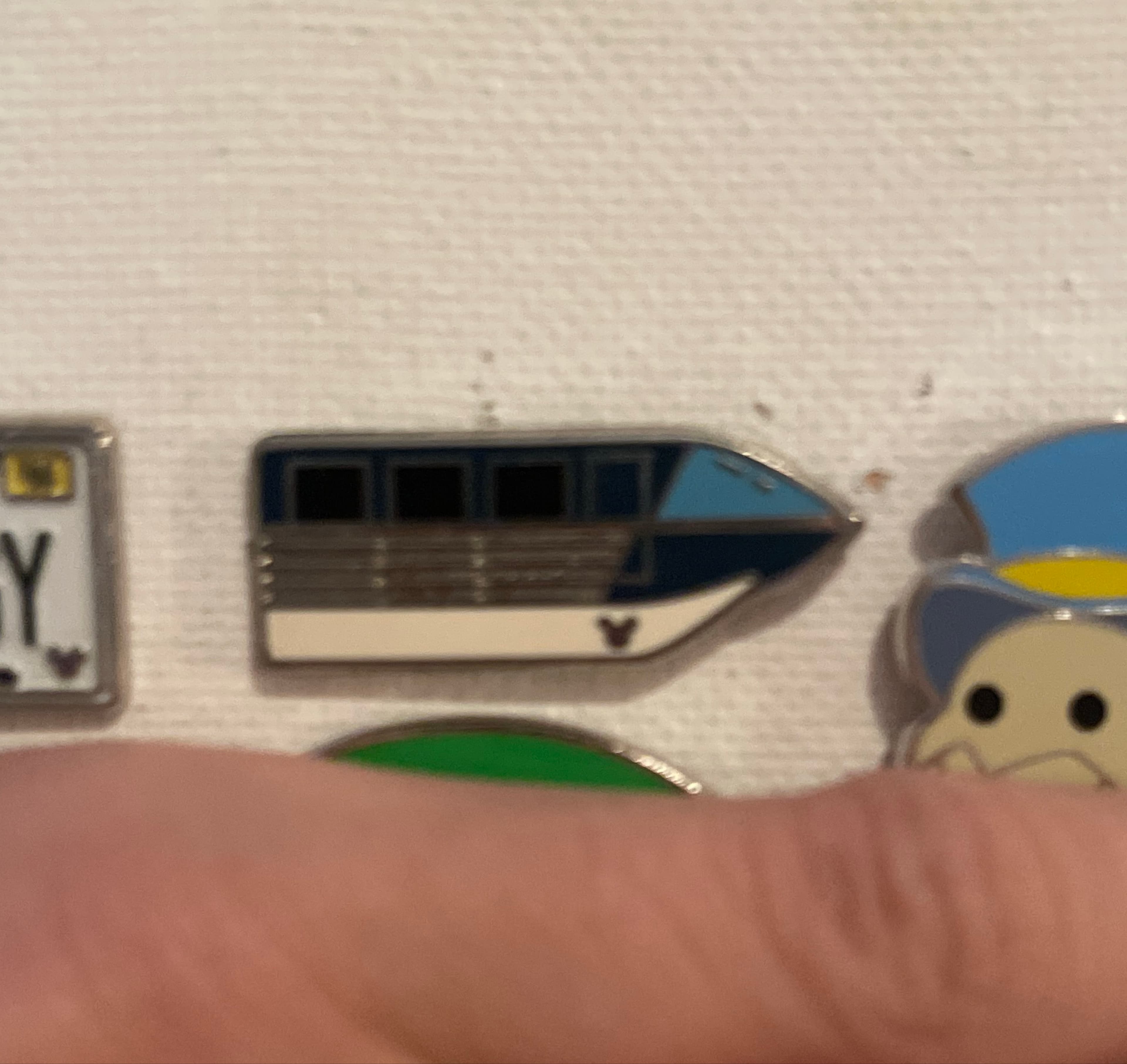 Monorail Blue - Hidden Mickey Series - WDW front