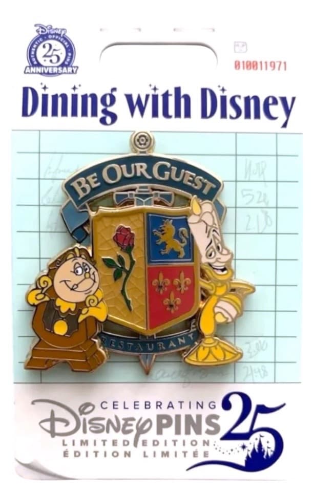 Cogsworth and Lumiere Be Our Guest front
