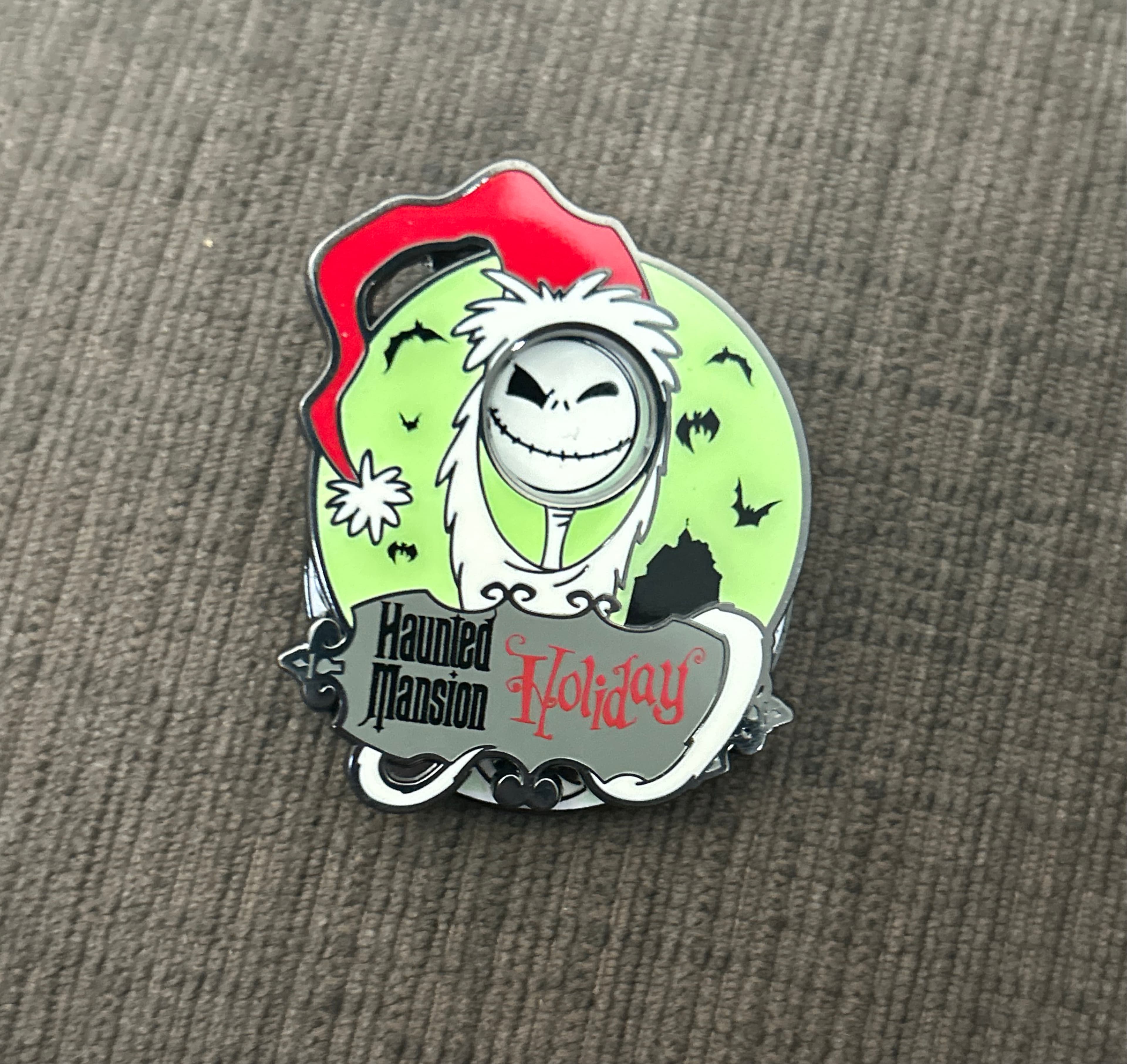 Jack Skellington with Magnifying Glass - Haunted Mansion Holiday 2024 Mystery Collection front