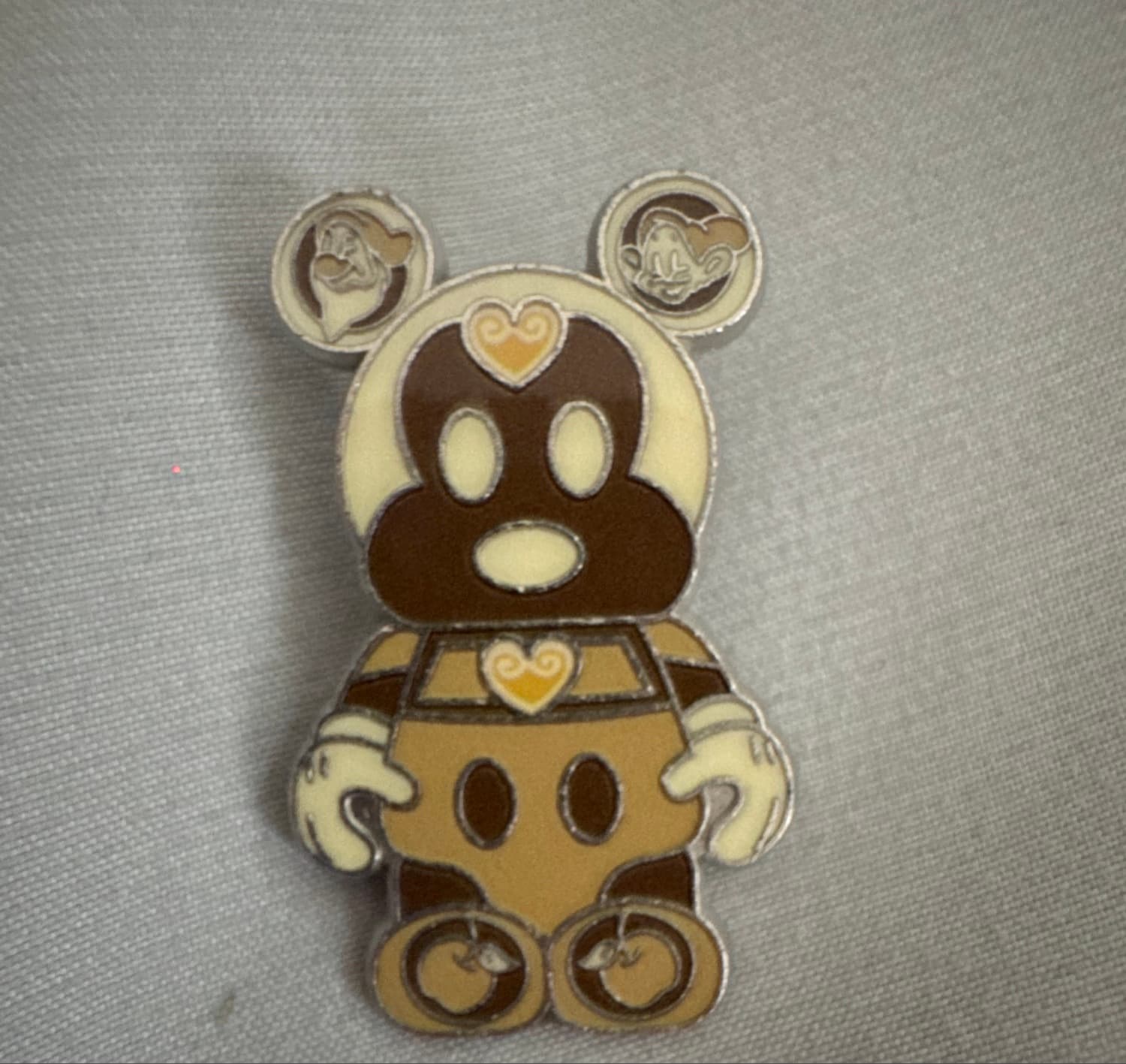 Grumpy and Dopey - Wooden Dwarfs Carving - Vinylmation - Park Series 2 front
