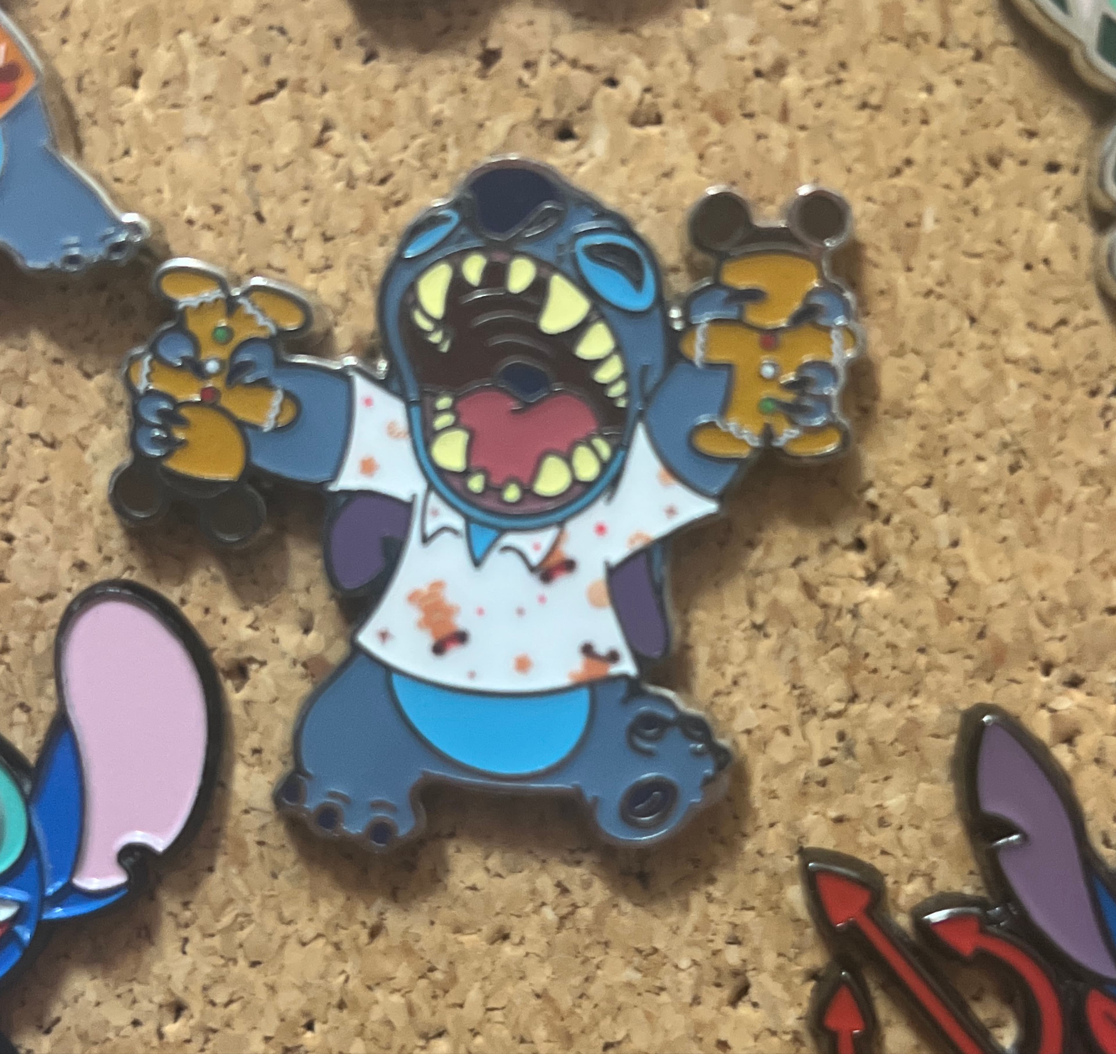 Stitch with Gingerbread Cookies - Stitch Attacks Snacks front