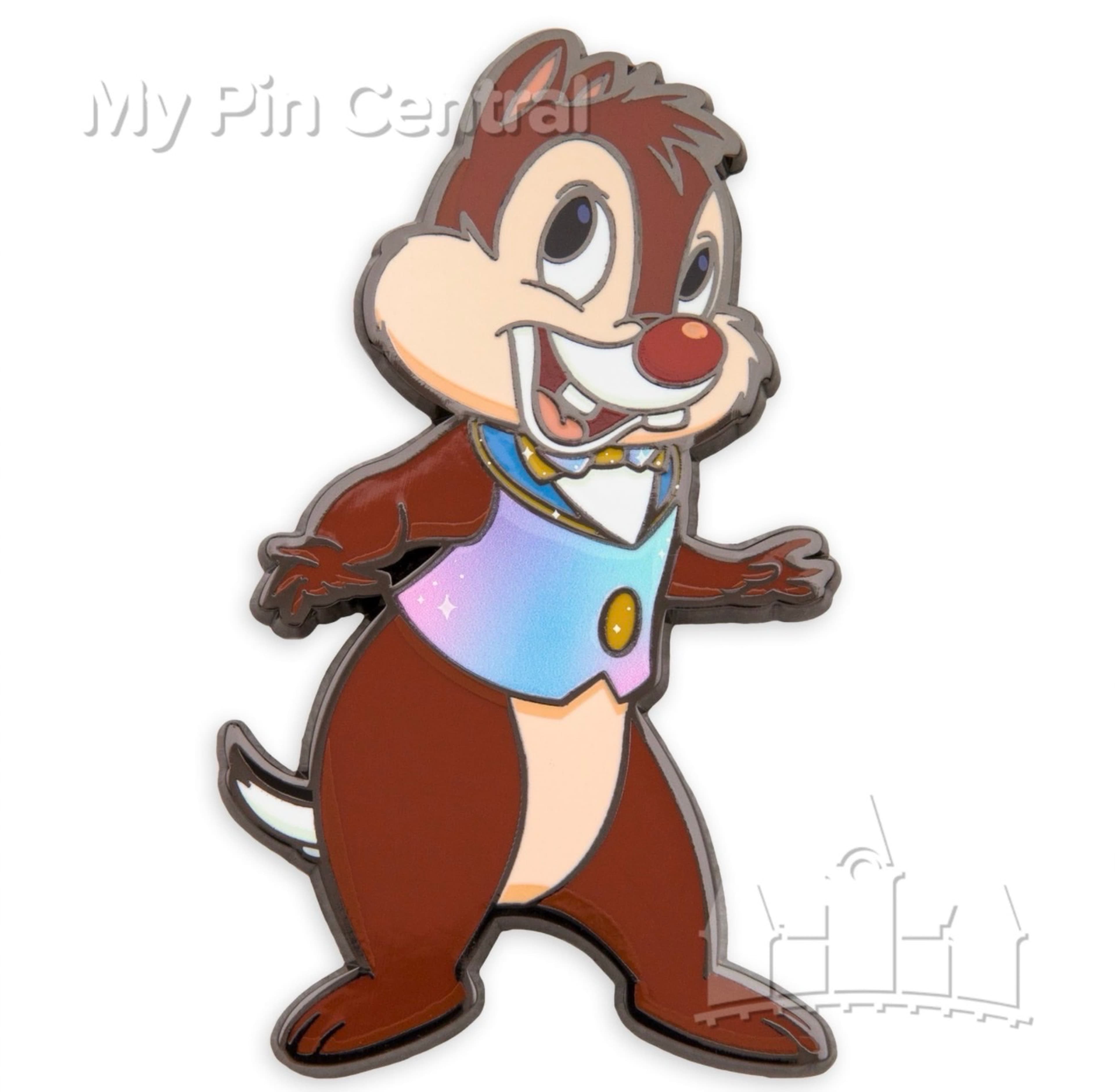 Dale in Iridescent Blue/Purple Vest front