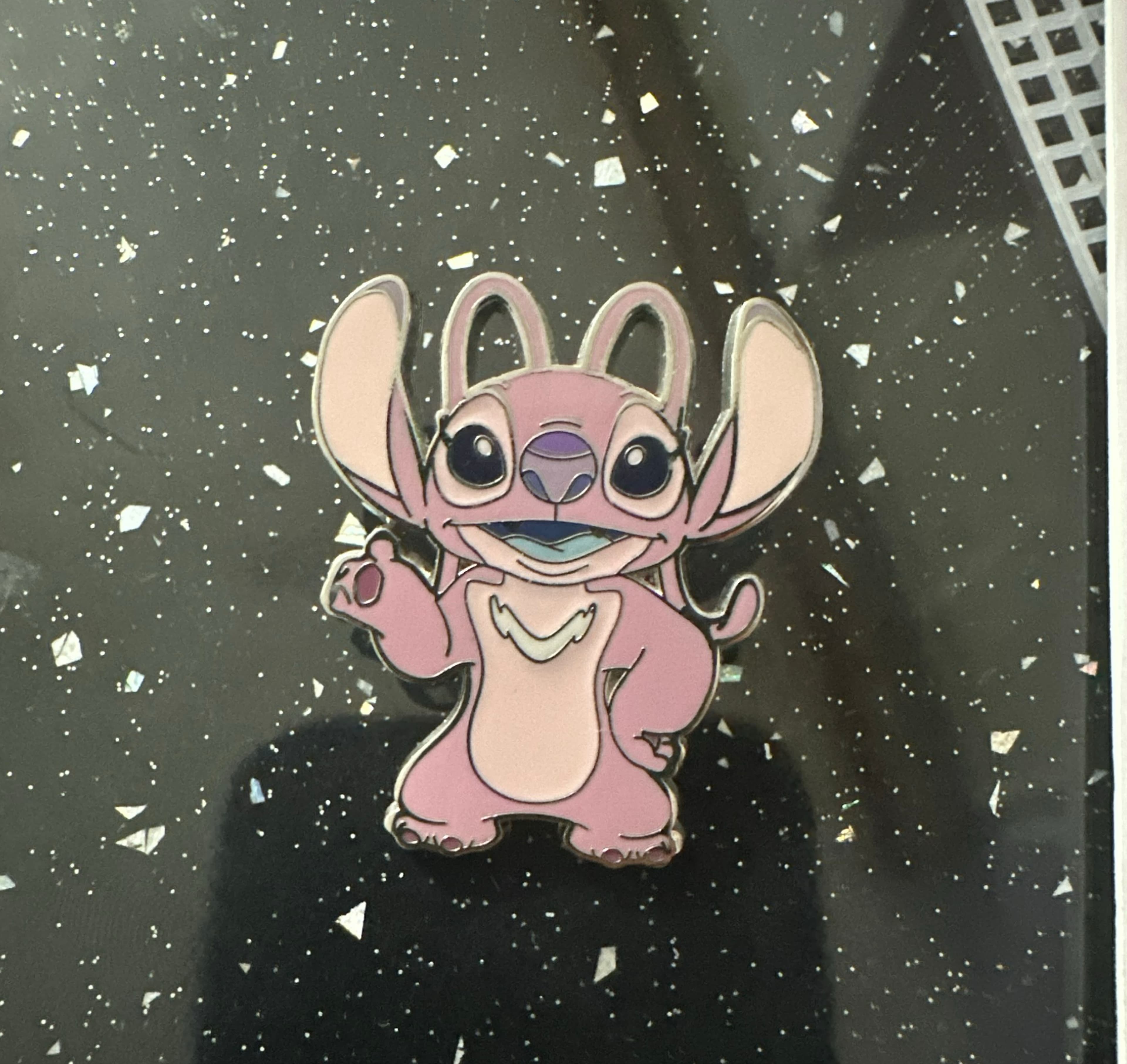 Angel - Stitch and Angel Pin set front