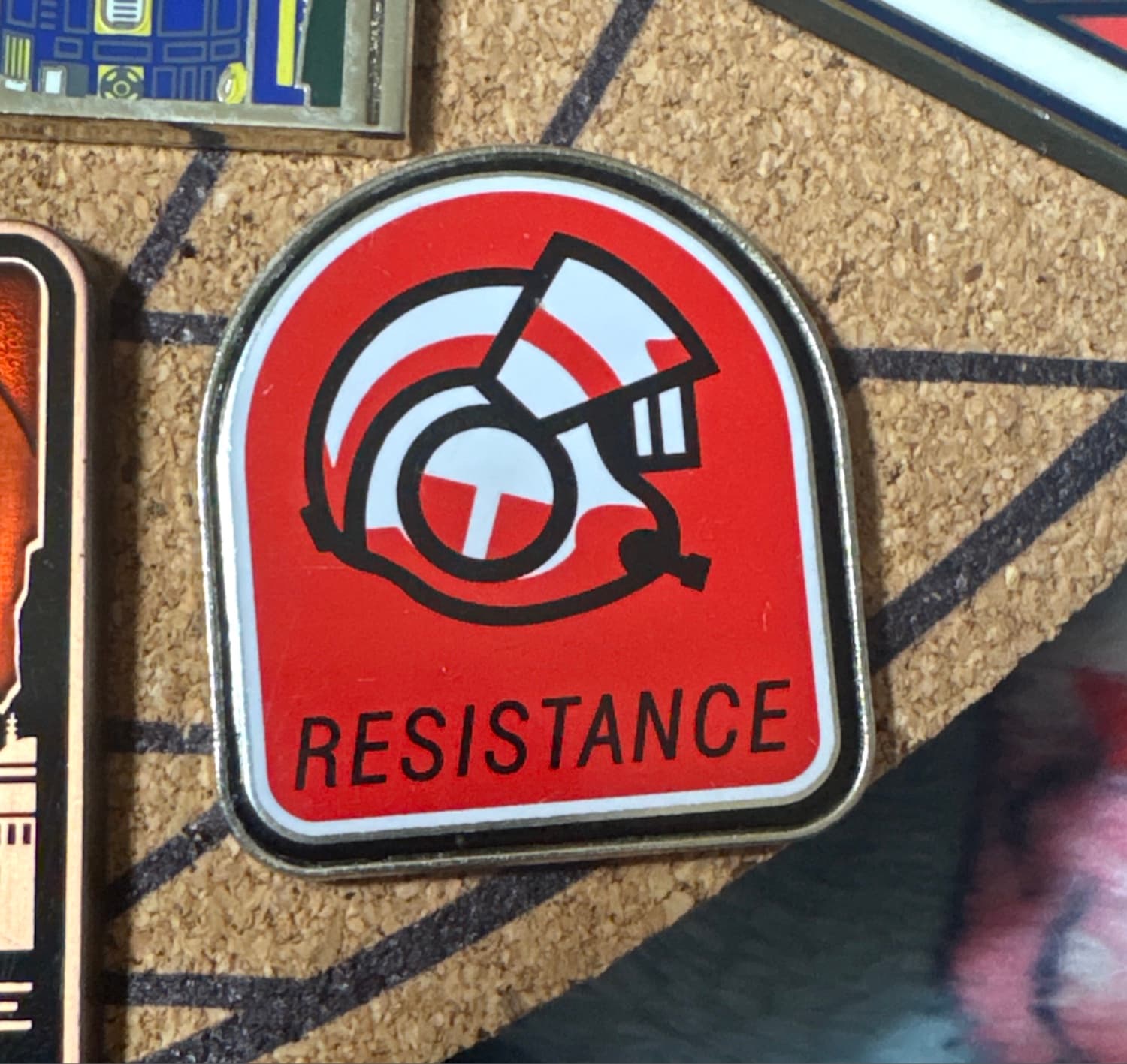 Resistance Helmet front
