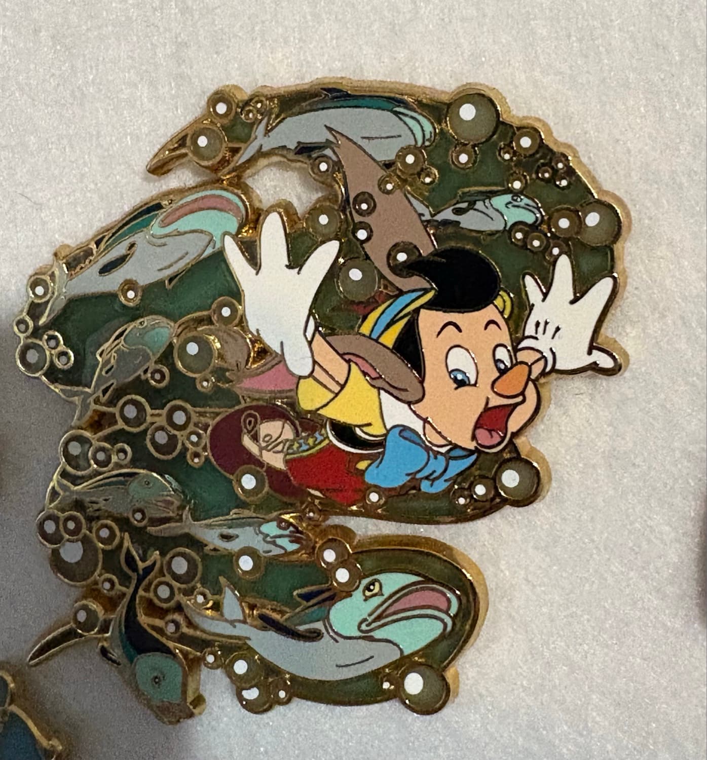 Pinocchio running from monstro front