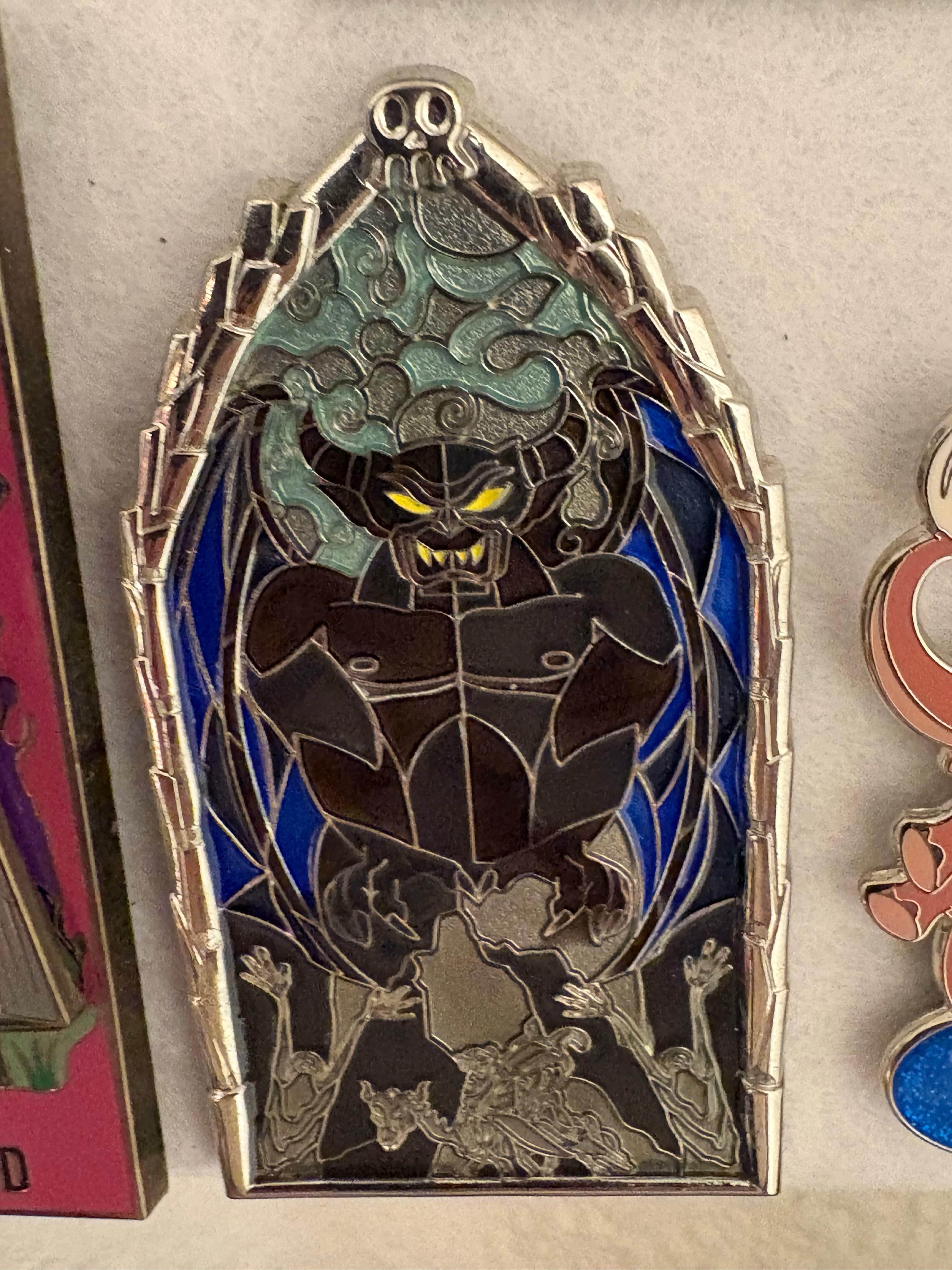 Chernabog - Windows of Evil Stained Glass front