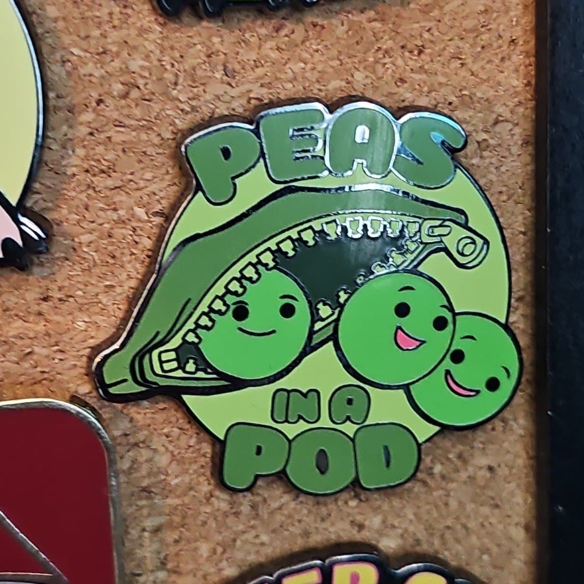Disney Pixar Toy Story 3 Peas in a Pod Pin front