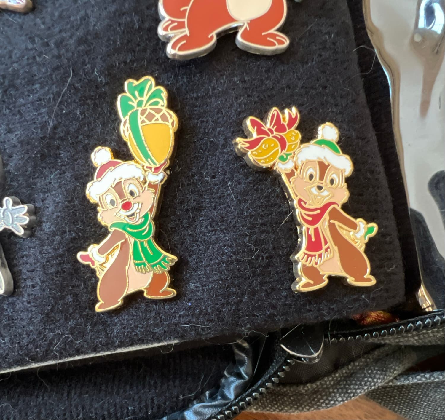 Chip and Dale Christmas 2014 with Acorn front