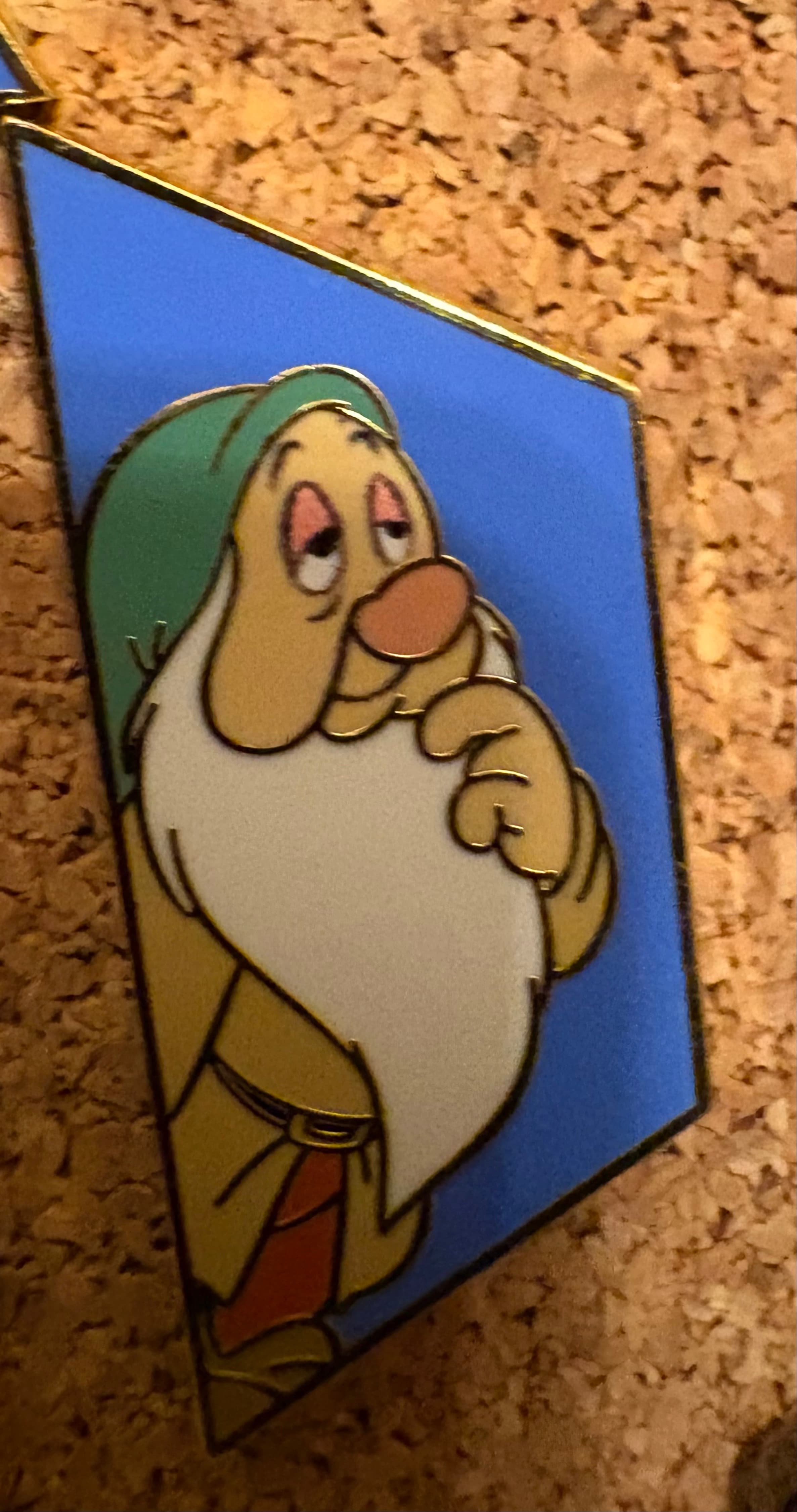 Loungefly Snow White Seven Dwarf Diamond Gem Puzzle - Sleepy front