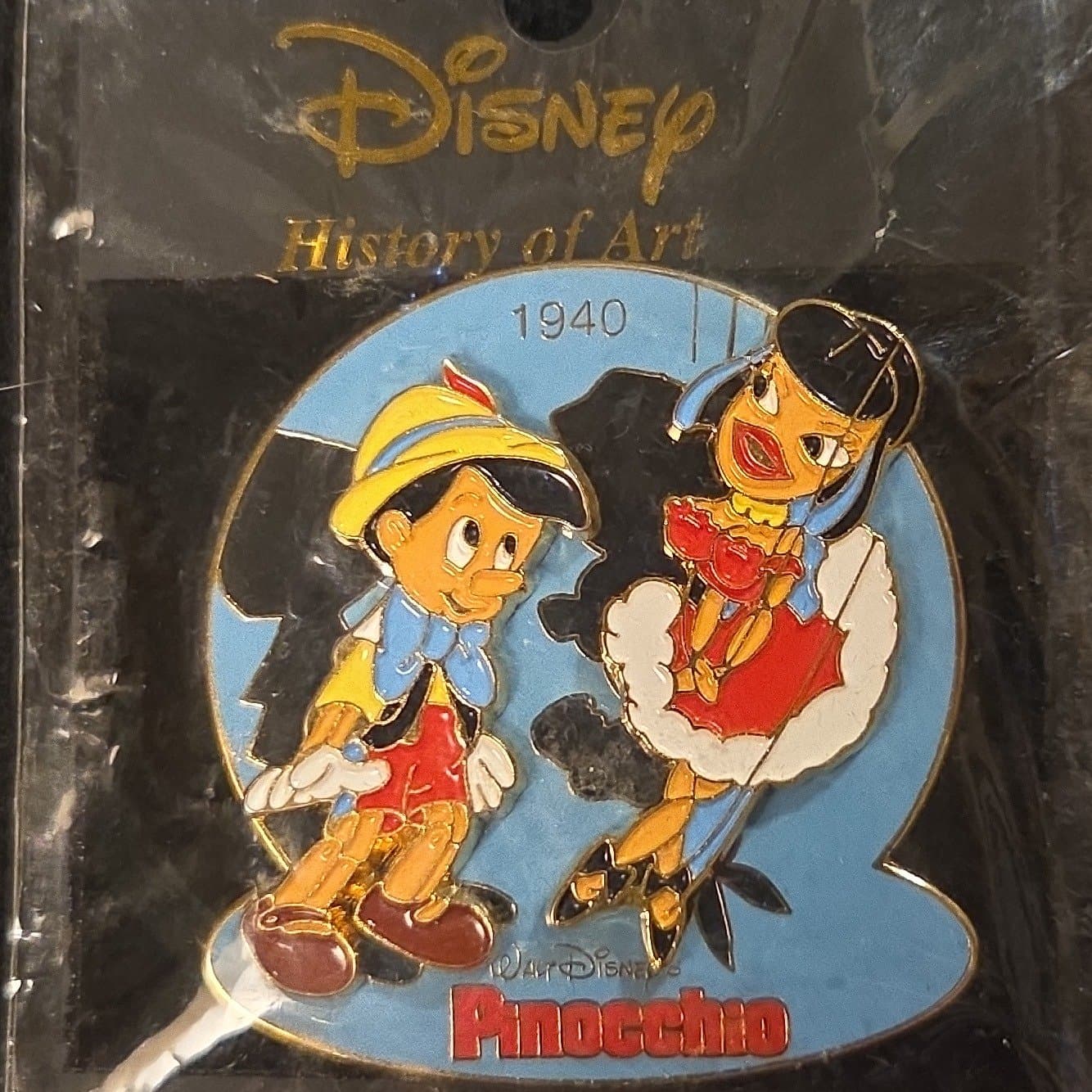 M&P - Pinocchio & Puppet - Pinocchio 1940 - History of Art front
