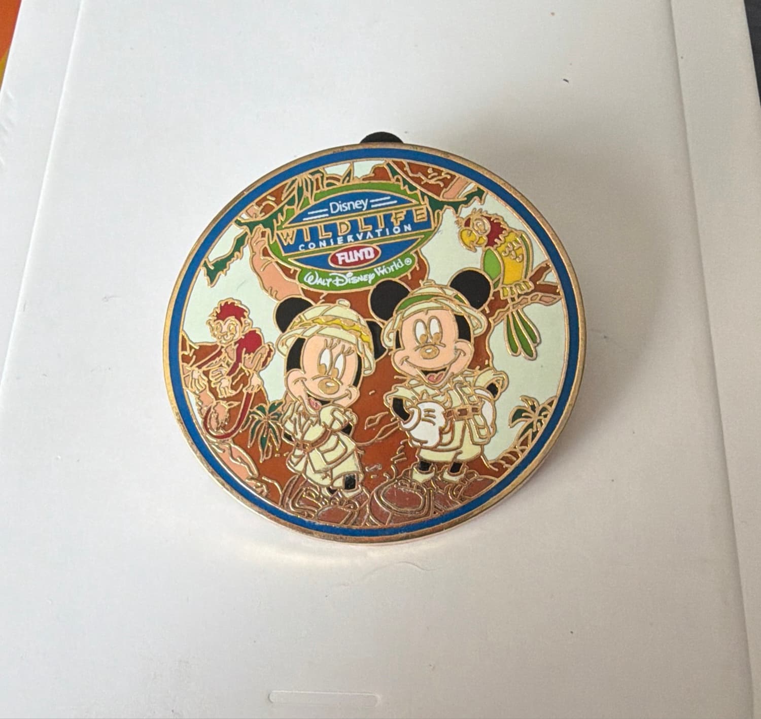 Safari Mickey & Minnie - Disney Wildlife Conservation Fund front