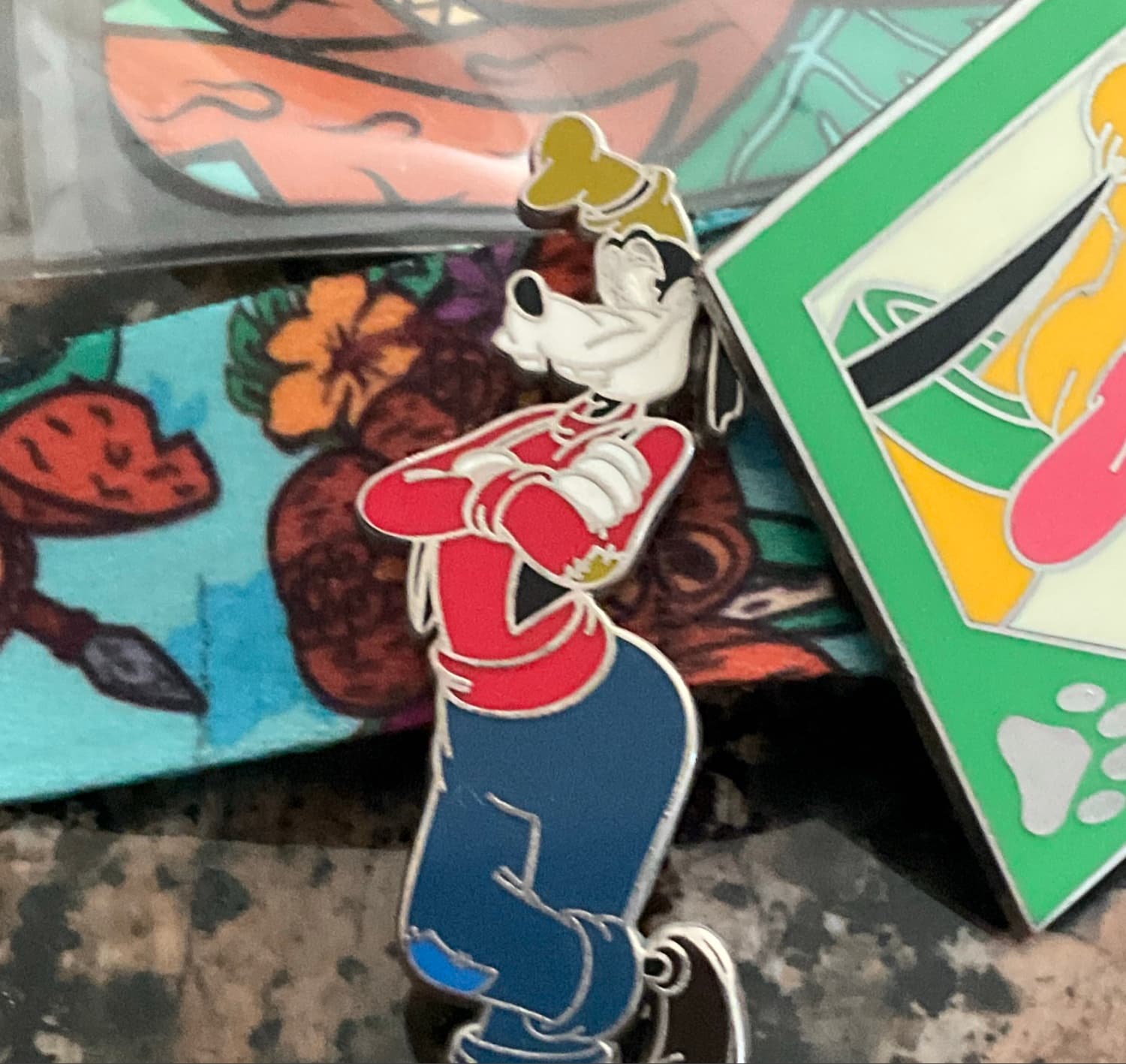 Goofy Arms Crossed - Pie Eye Mickey and Friends Booster Set front